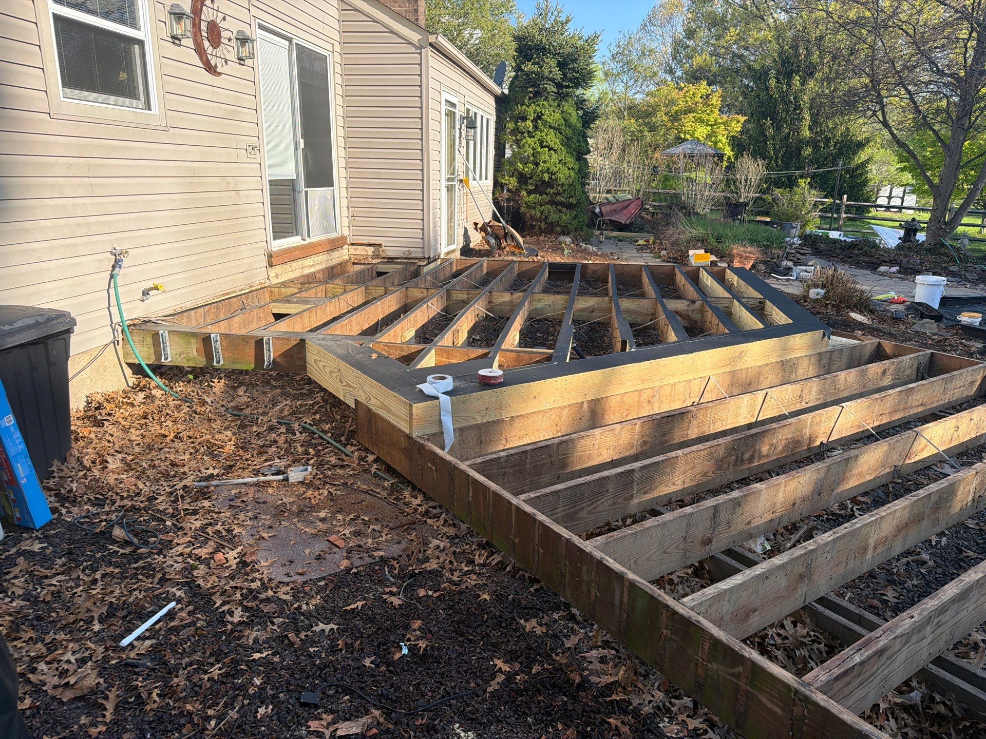 Deck Resurface In Richboro PA With Pergola by deck guardian