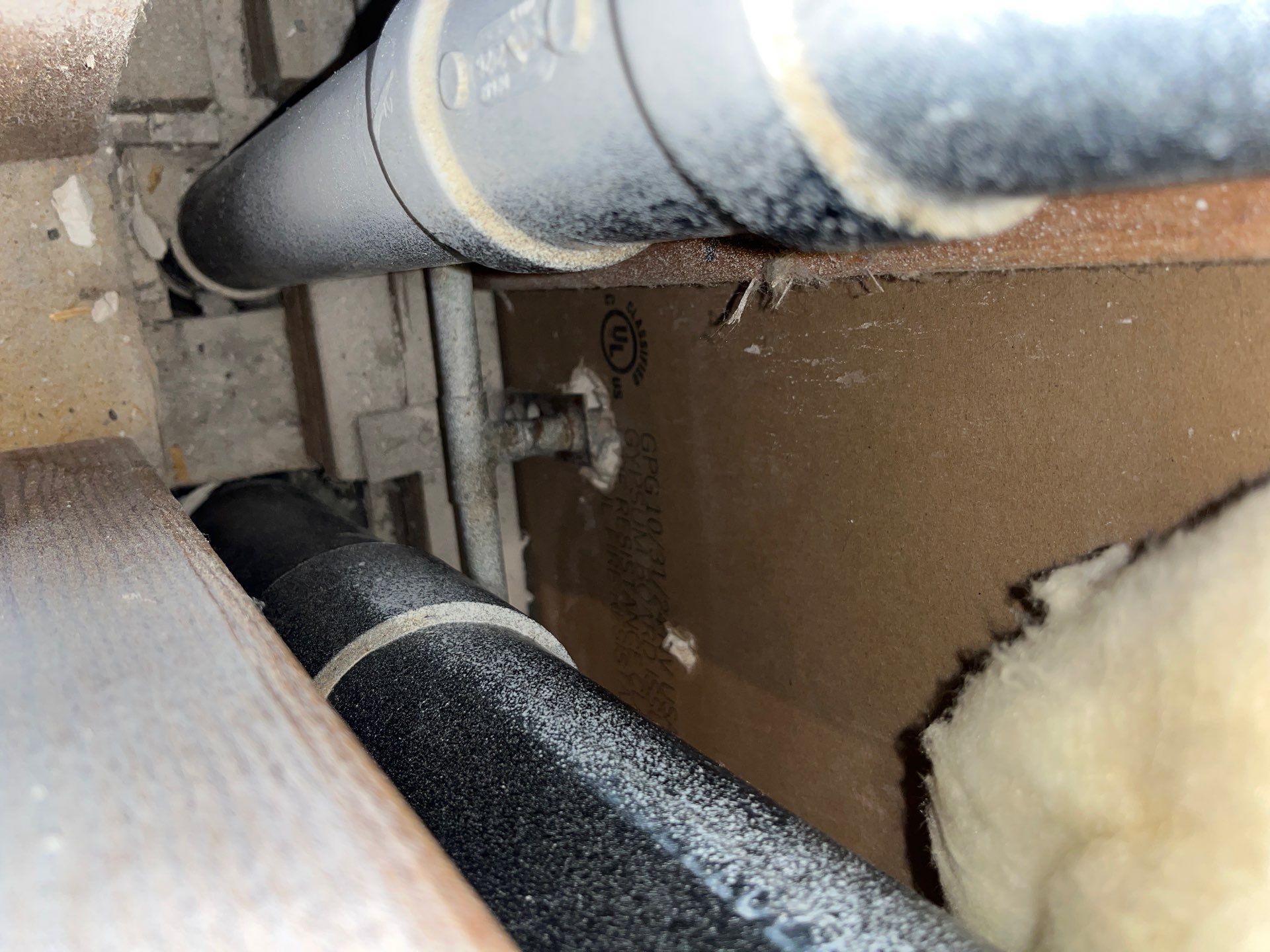 Installing New Piping. by Us Plumbing 