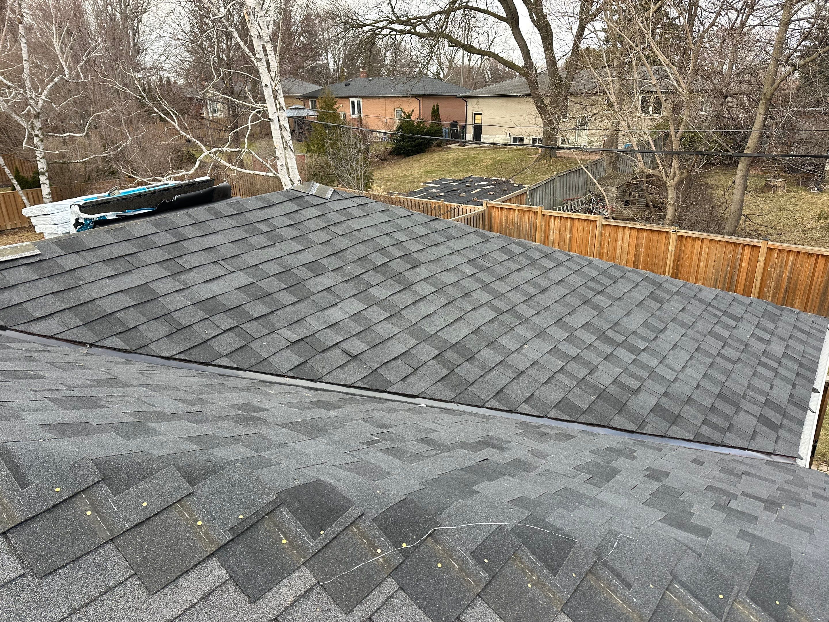 Project in Mississauga by The Roofing Crew
