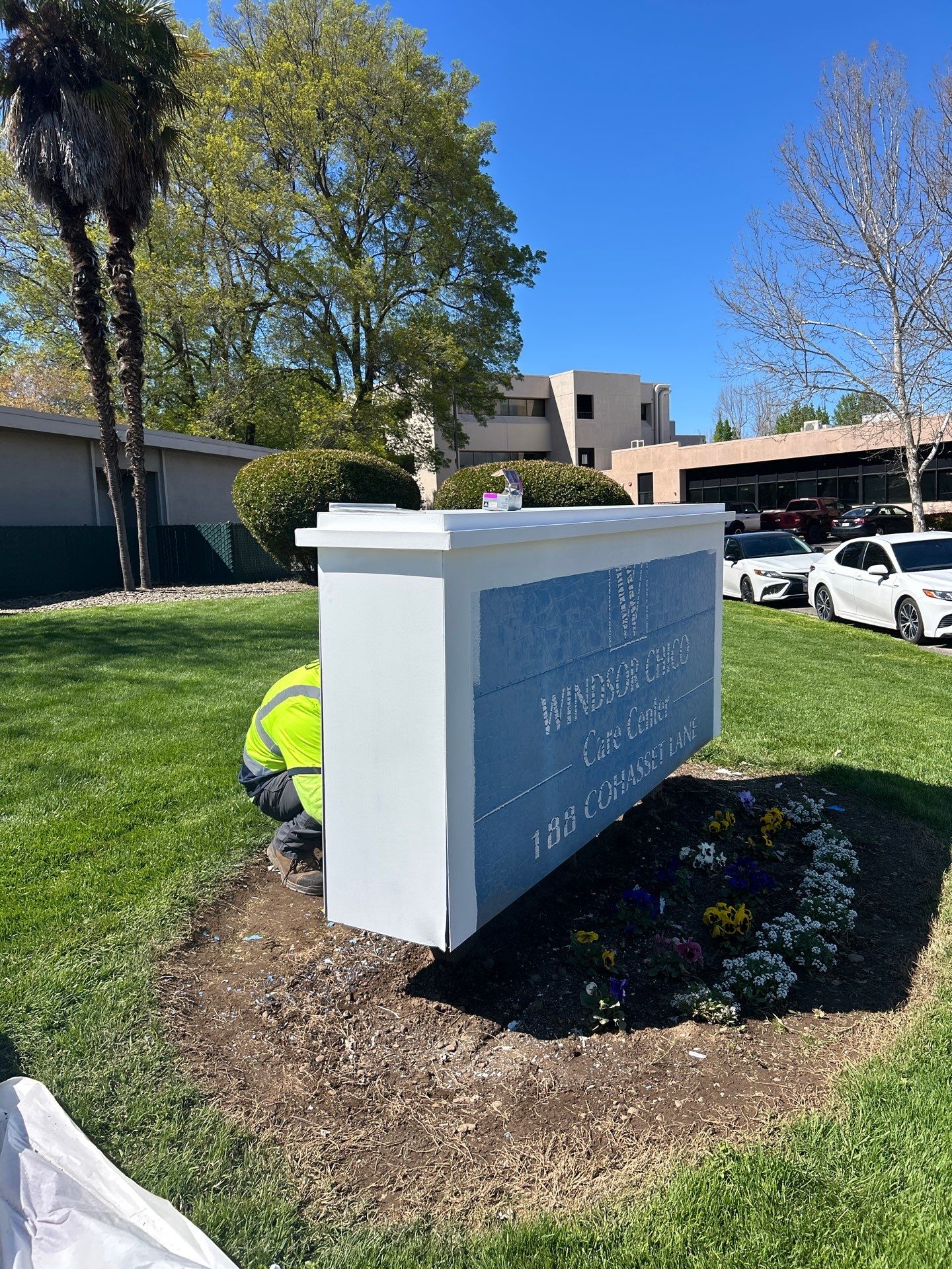 Project in Chico by Golden State Signs