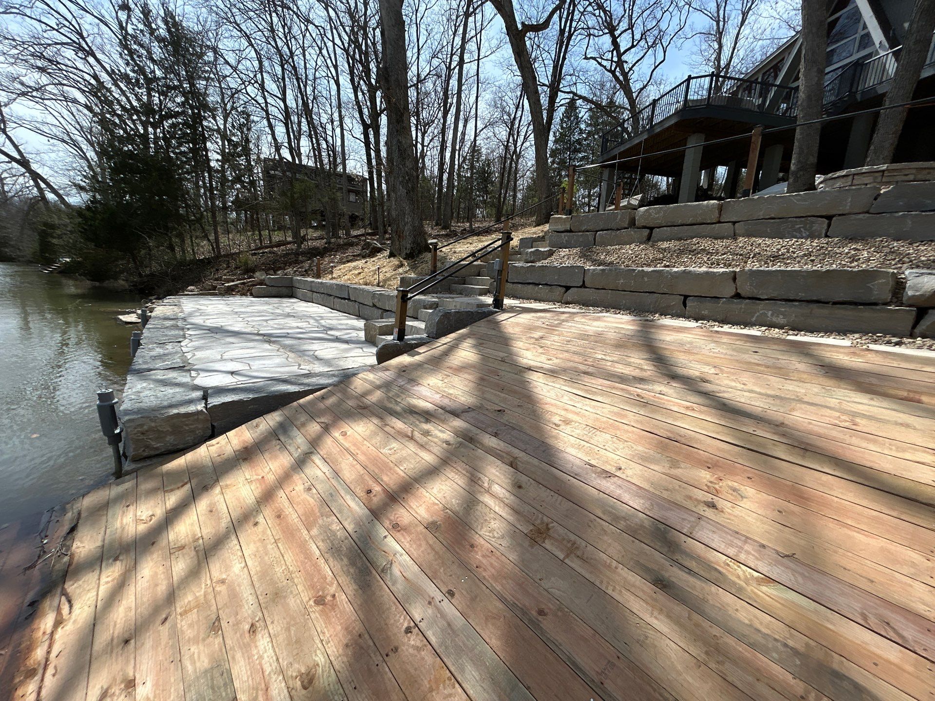 Backyard Renovation by Loch Ness Landscaping, LLC