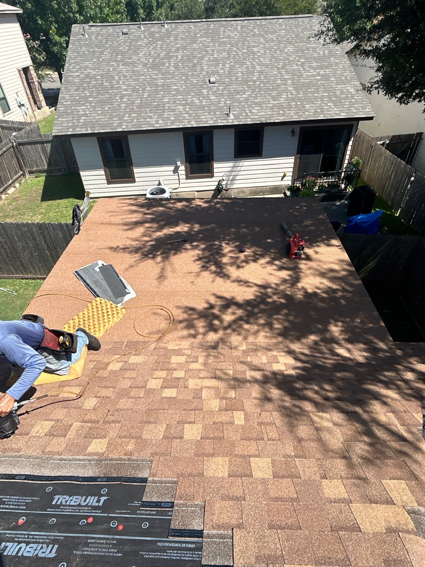 Project in San Marcos by Rhino Roofing and General Contracting, LLC
