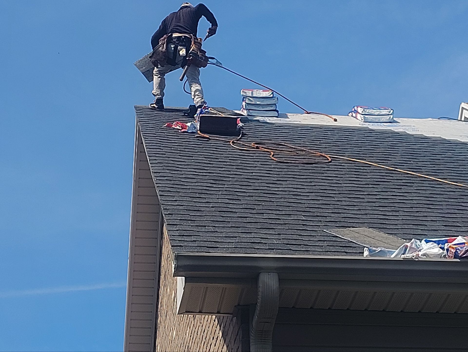 Full Roof Replacement by Just In Time Roofing and Restoration