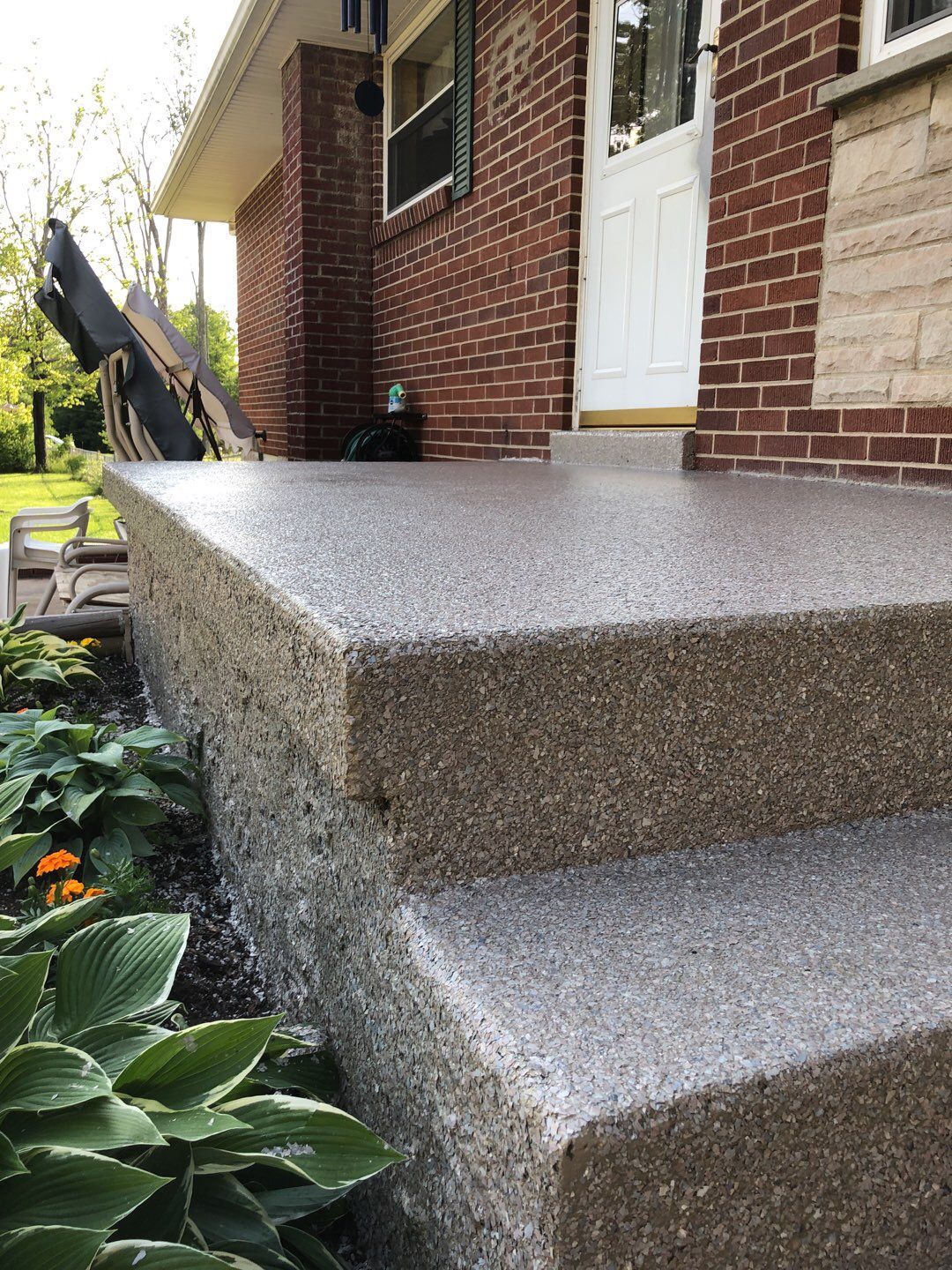 Patio Installation using Fieldstone by Your1DayFloor.com