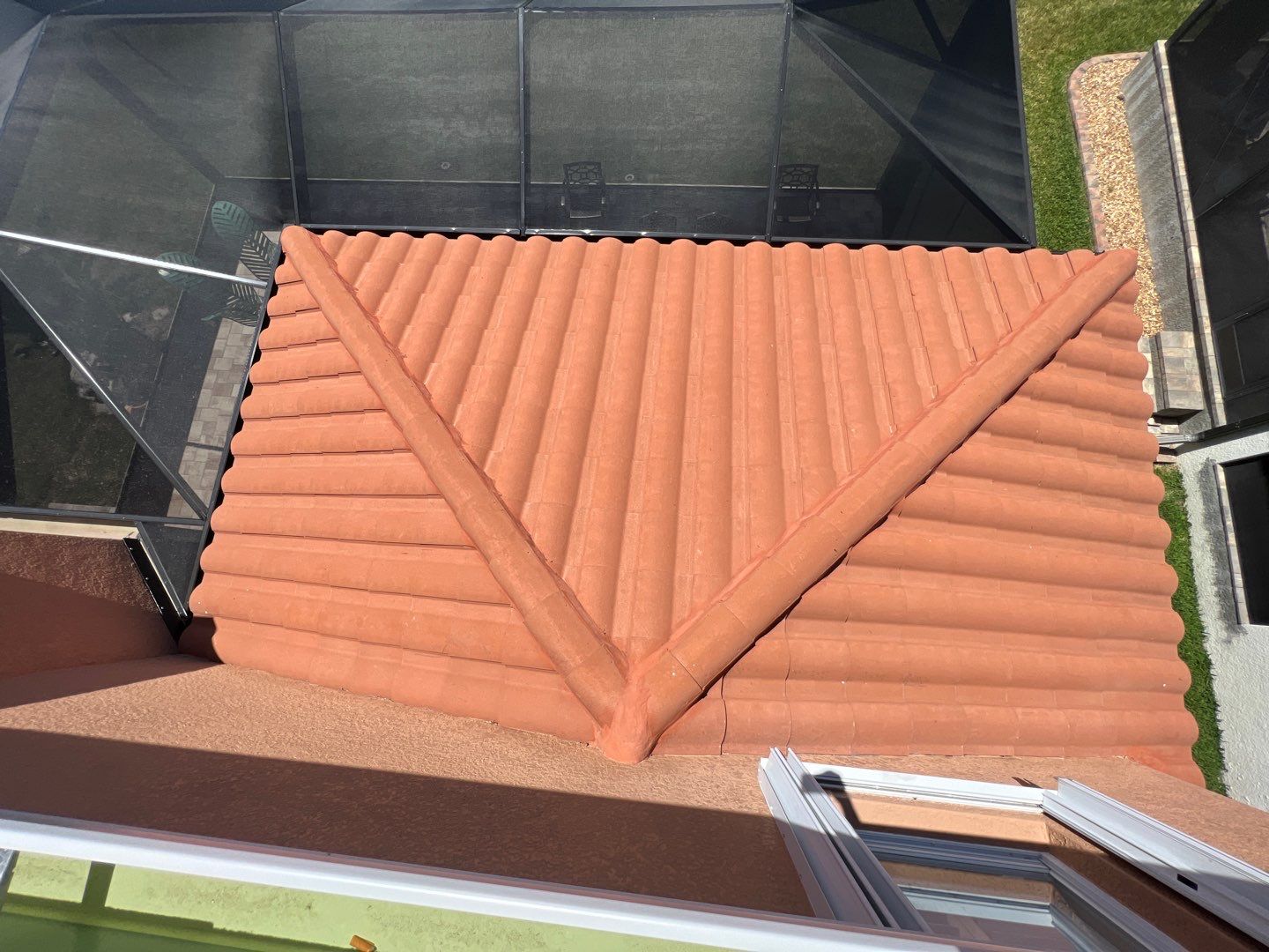 Residential Roofing Repair using Concrete Tile by Four Peaks Roofing