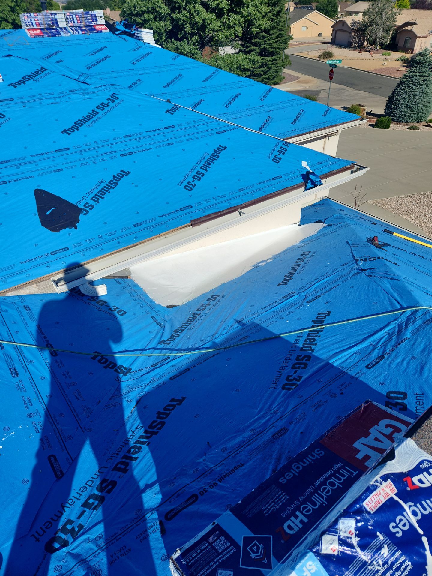 GAF Timberline HDZ Shingle Roof Replacement in Prescott Valley by Badger Roofing