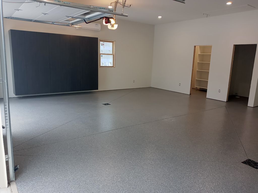 Garage Floor Coatings and Cabients by Innovative Spaces / Innovative Concrete Coatings