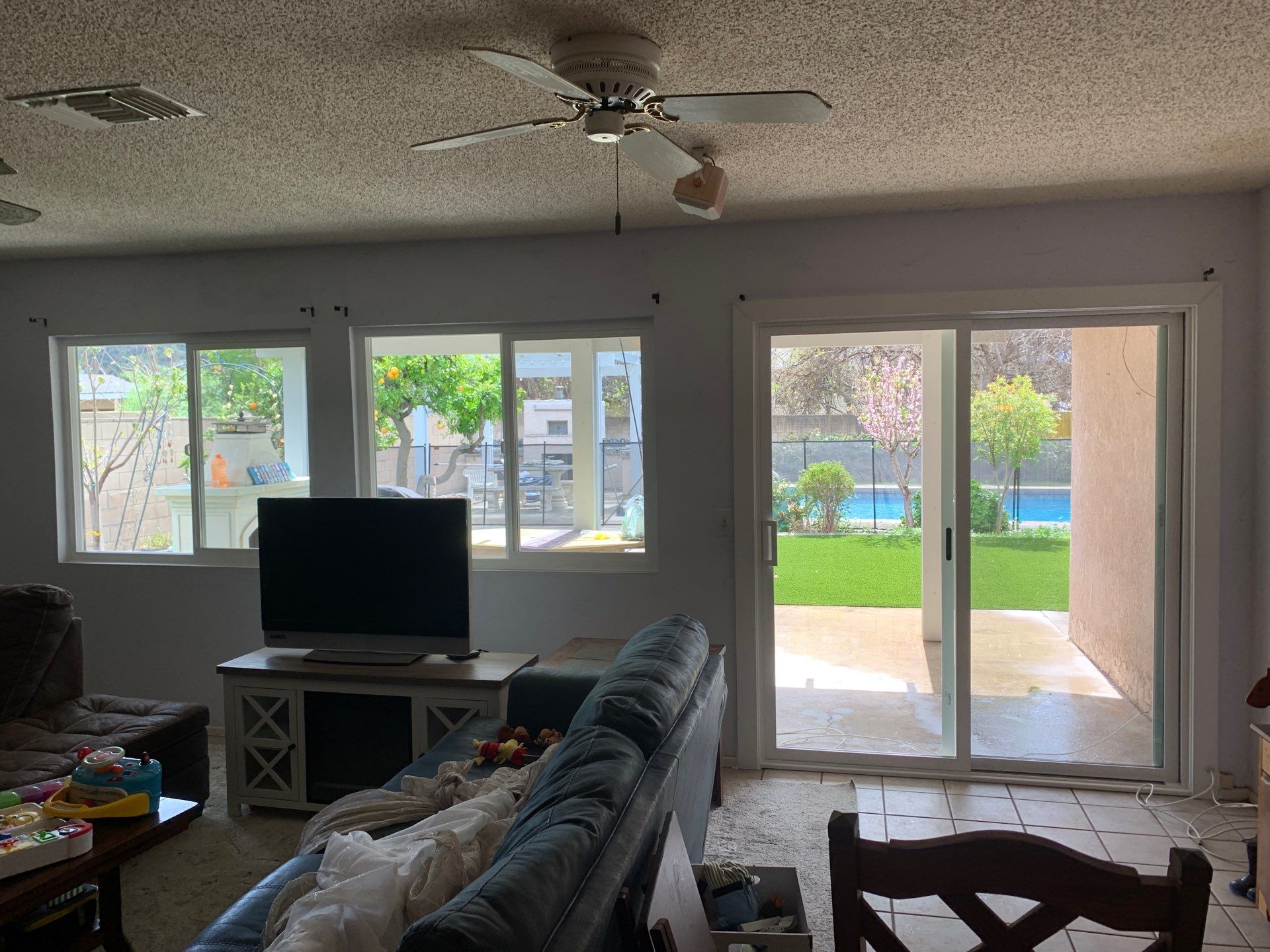 Replace with Milgard windows and patio door by American Window Company