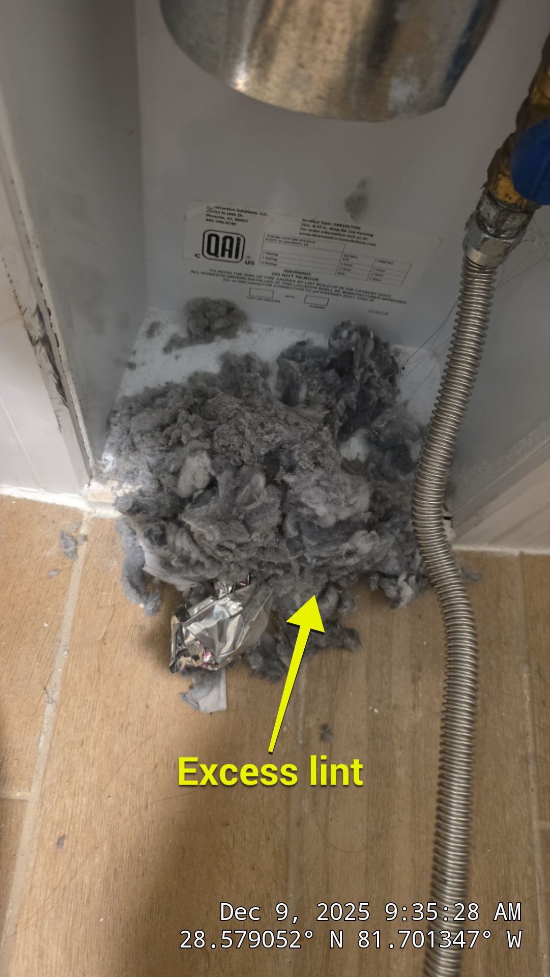 Dryer Vent Cleaning in Montverde by Hygienic Air, Inc