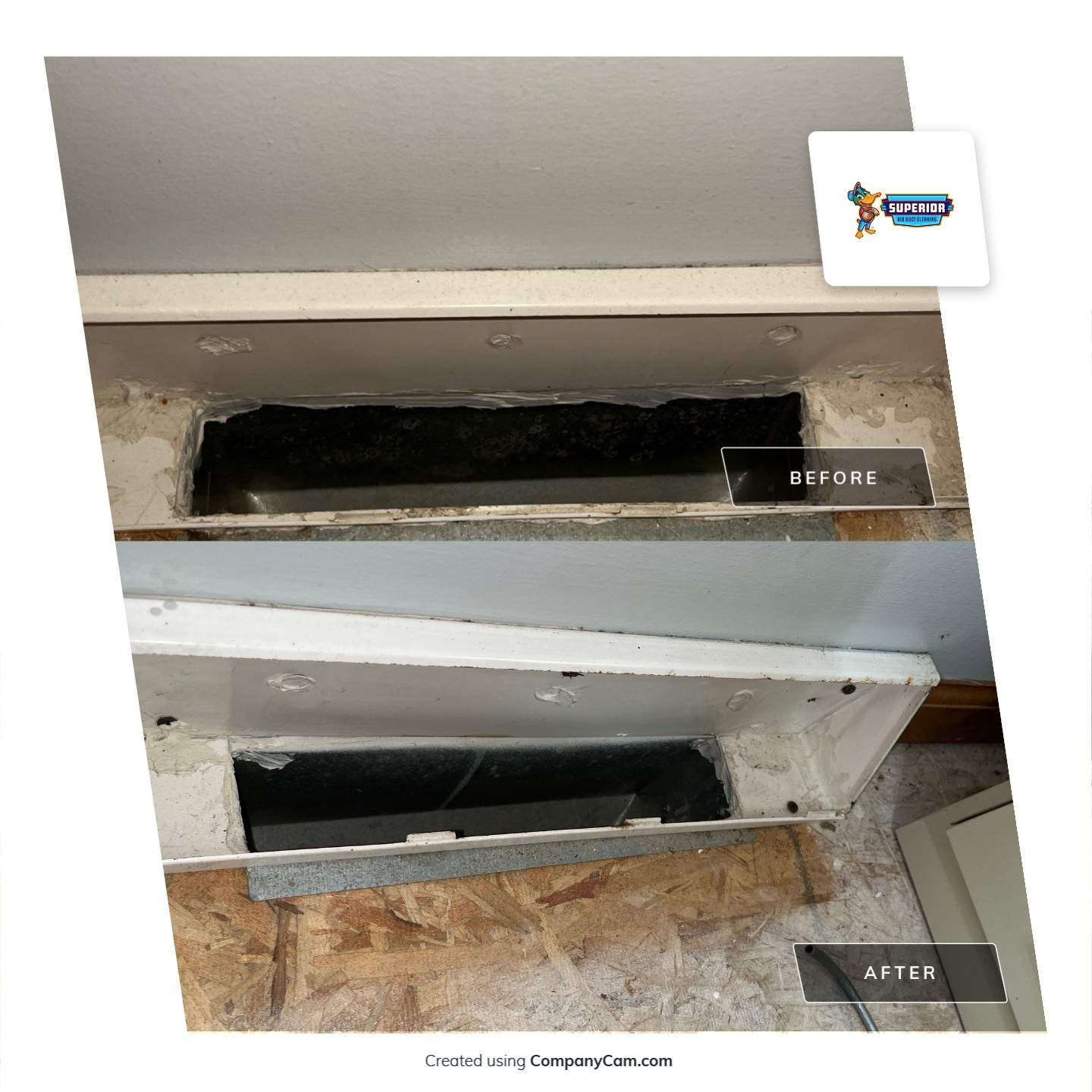 Air Duct Cleaning With a Vacuum Truck in Midland, PA by Superior Air Duct Cleaning