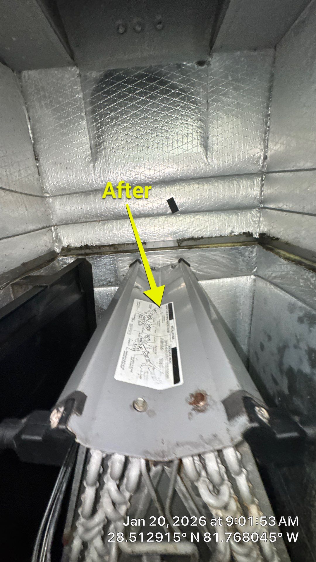 Air Duct and Dryer Vent Cleaning Encapsulation in Clermont by Hygienic Air, Inc
