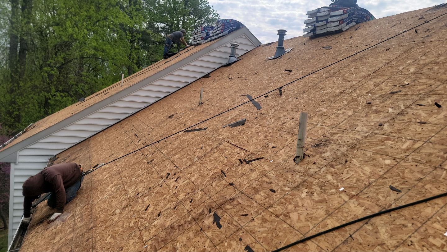 Roof Installation using GAF Timberline HDZ by ExteriorPros