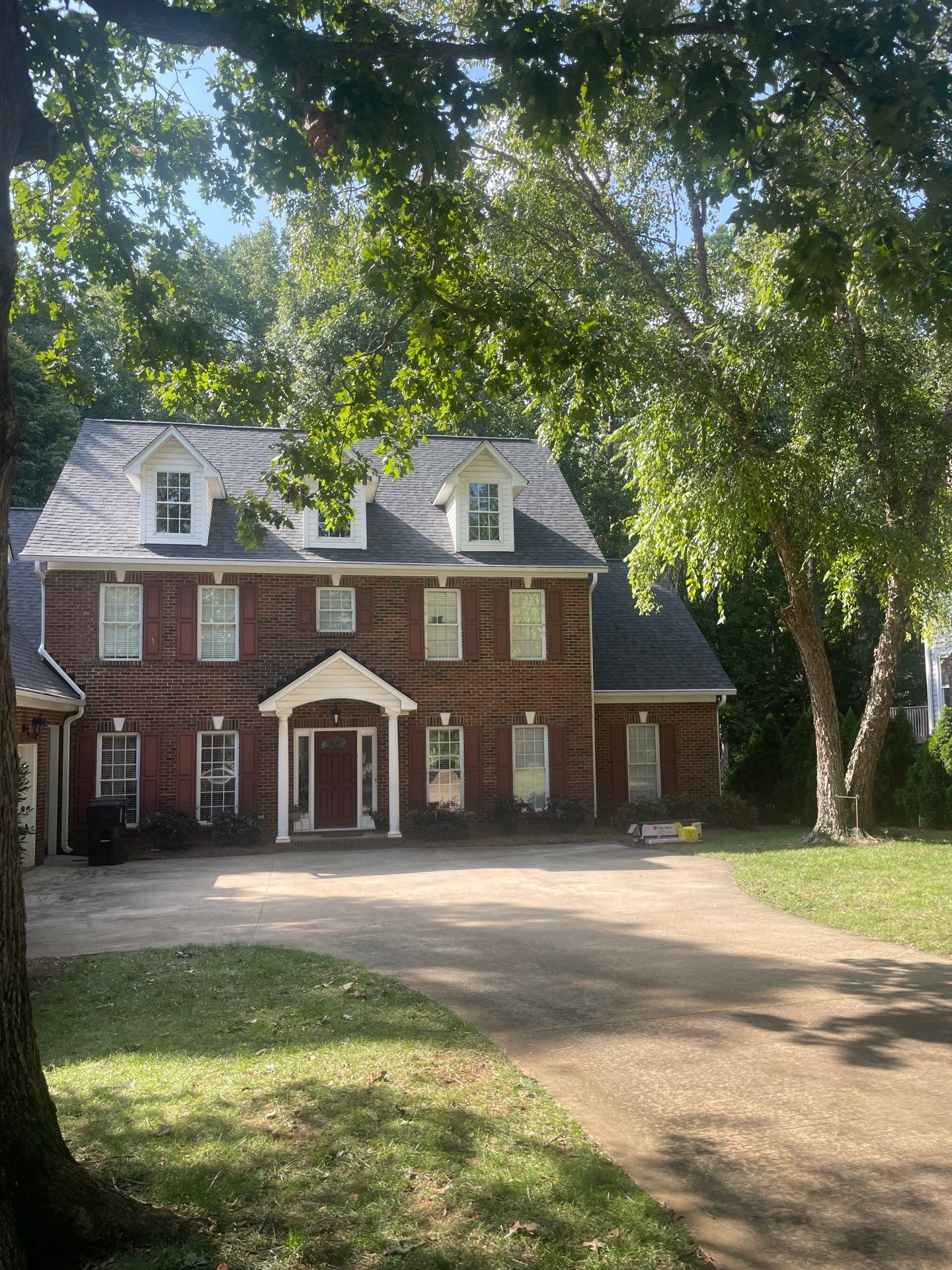 Residential Roofing Replacement with Owens Corning Duration Shingles on a Brick Home in Rock Hill, SC by Merritt Roofing LLC