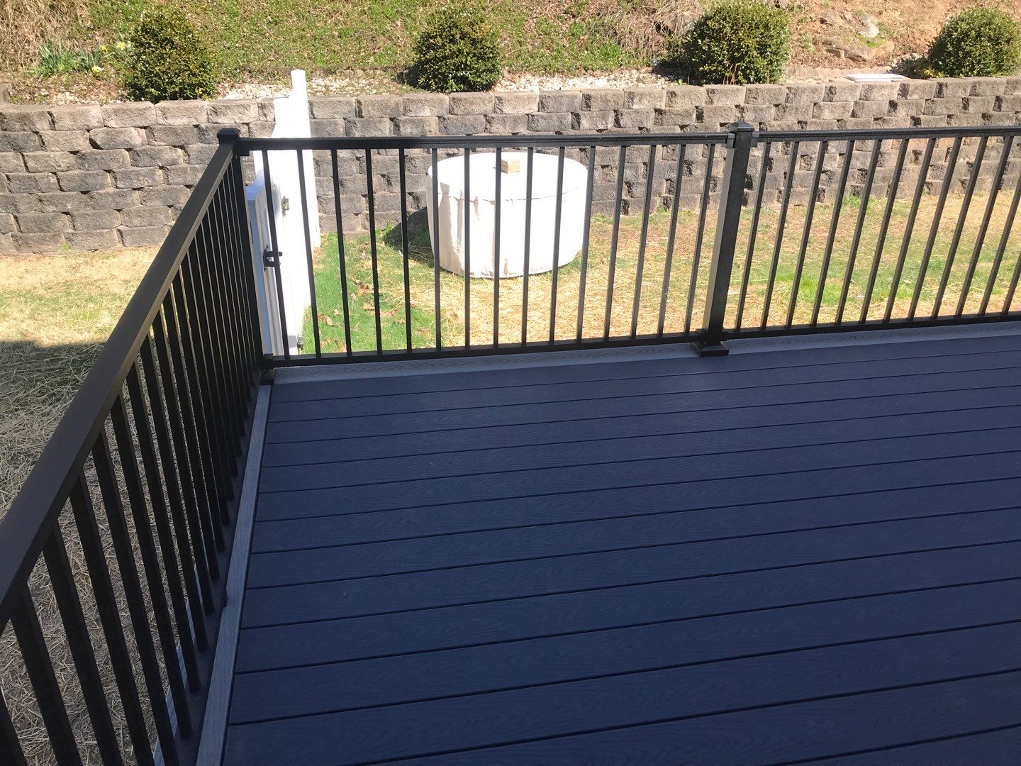 Deck Installation using Trex Decking and Railing  by Secure Construction Company Inc