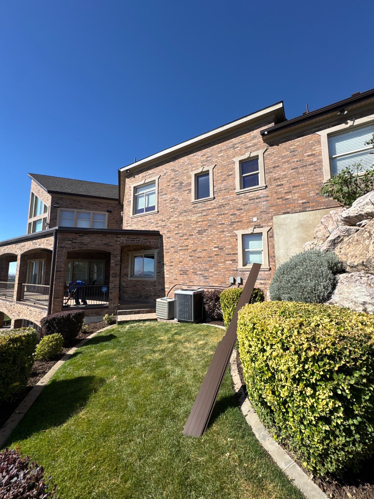 Project in Layton by Master Rain Gutters.