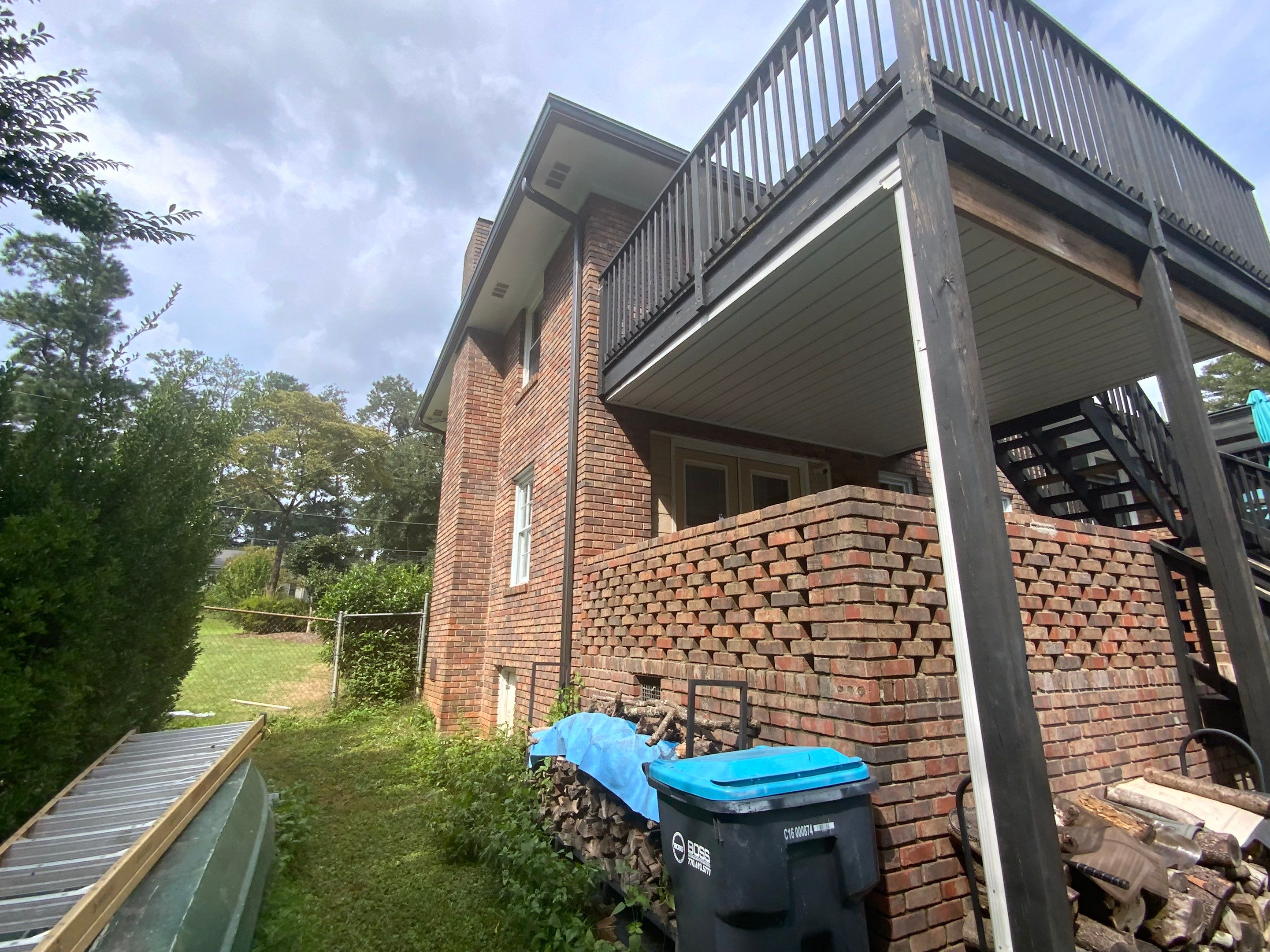 Full Exterior Trim Painting and Multi-Level Deck Staining by Swift Home Renovations