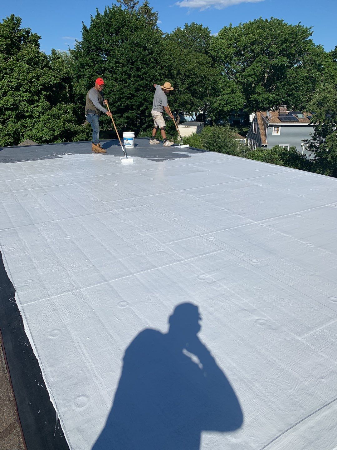 Residential Roofing Installation using Owens Corning Duration Driftwood by A Plus Exterior