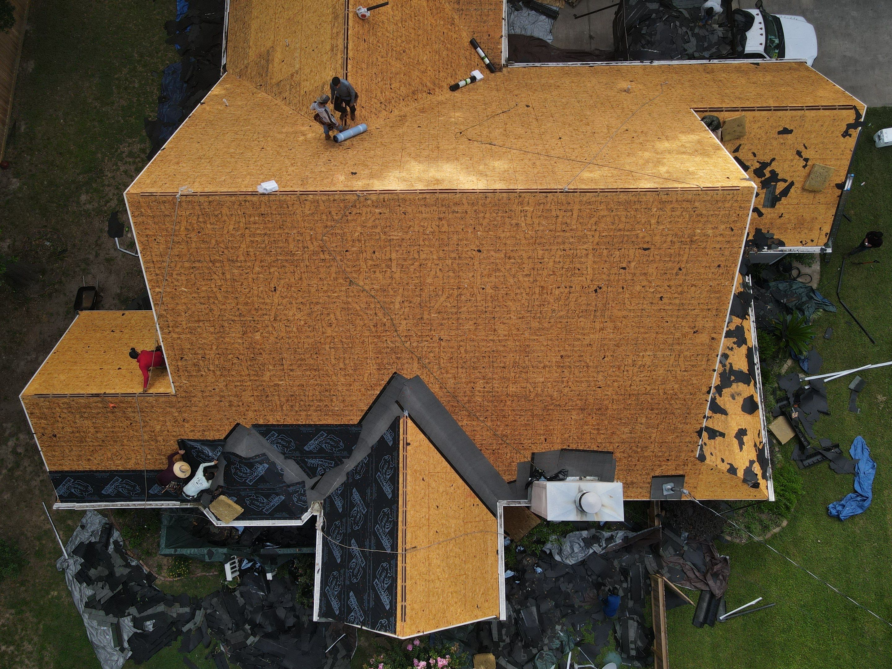Residential Roofing Installation using Owen's Corning by Roof Concepts Construction