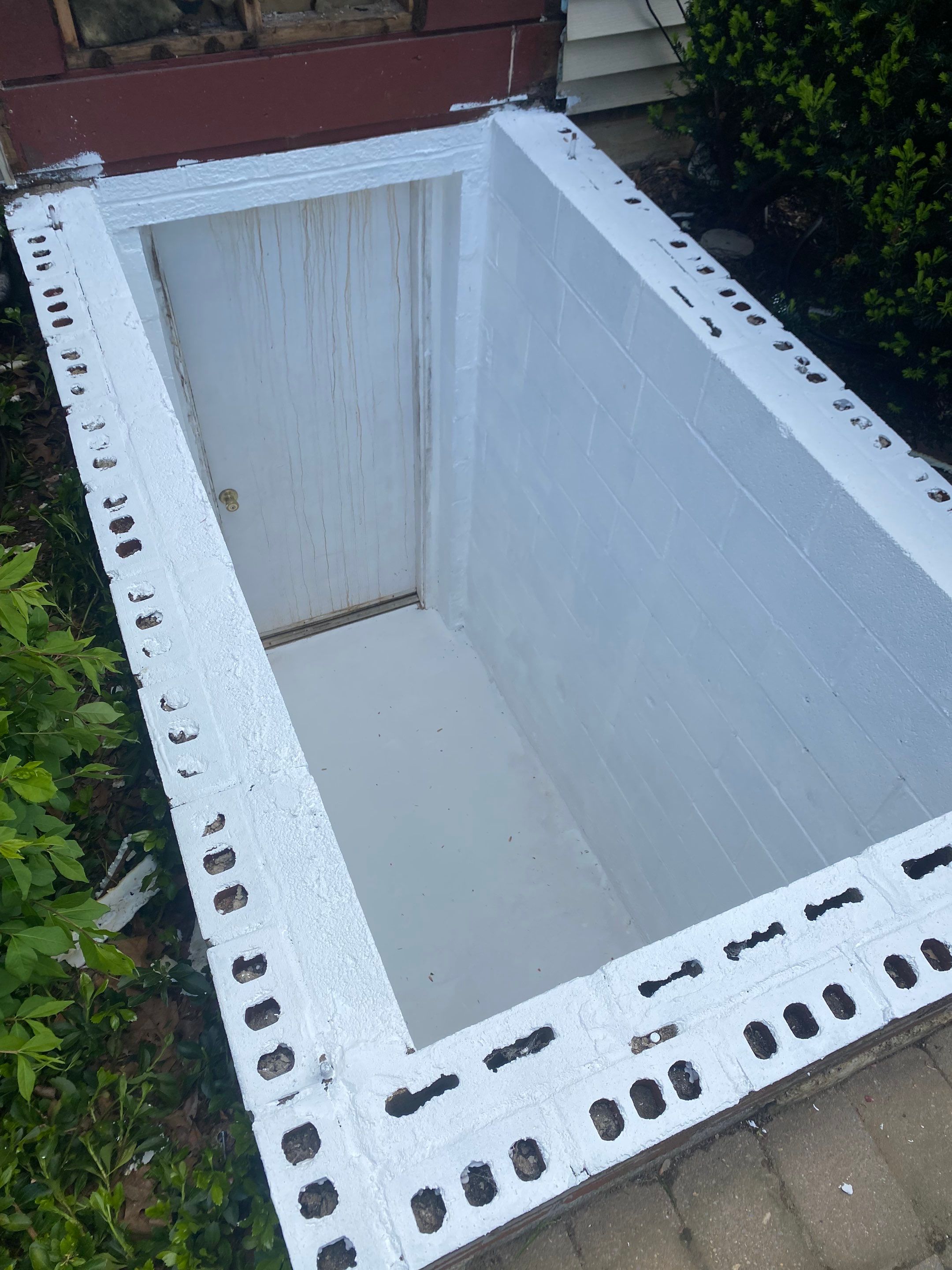New Bilco doors to basement & new front porch posts by The Smet Companies, LLC