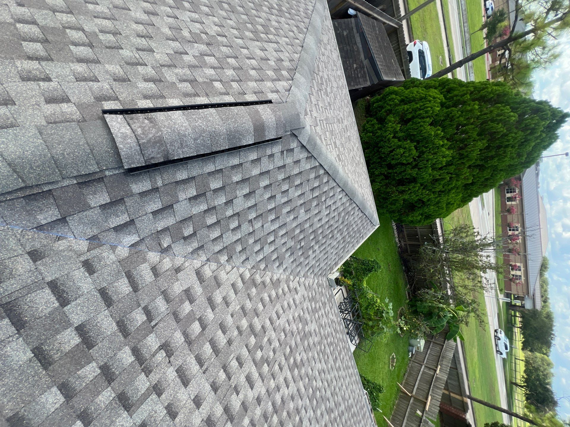 Residential Roof Replacement using GAF HDZ - Weathered Wood by Elite Roofing LLC