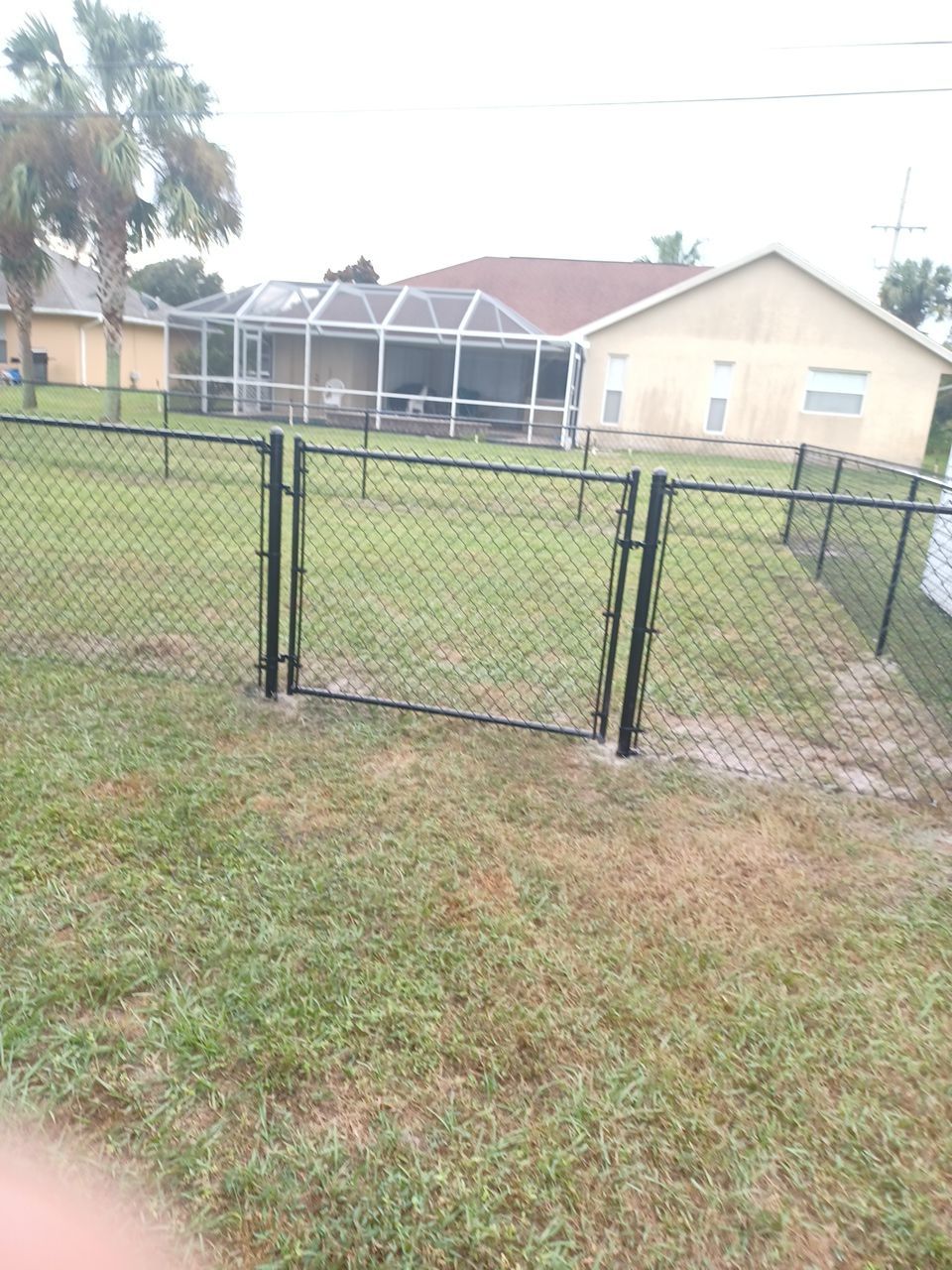 North Port, FL 4 ft. Tall Black Chain-link Fence by Asap fence and gates, LLC