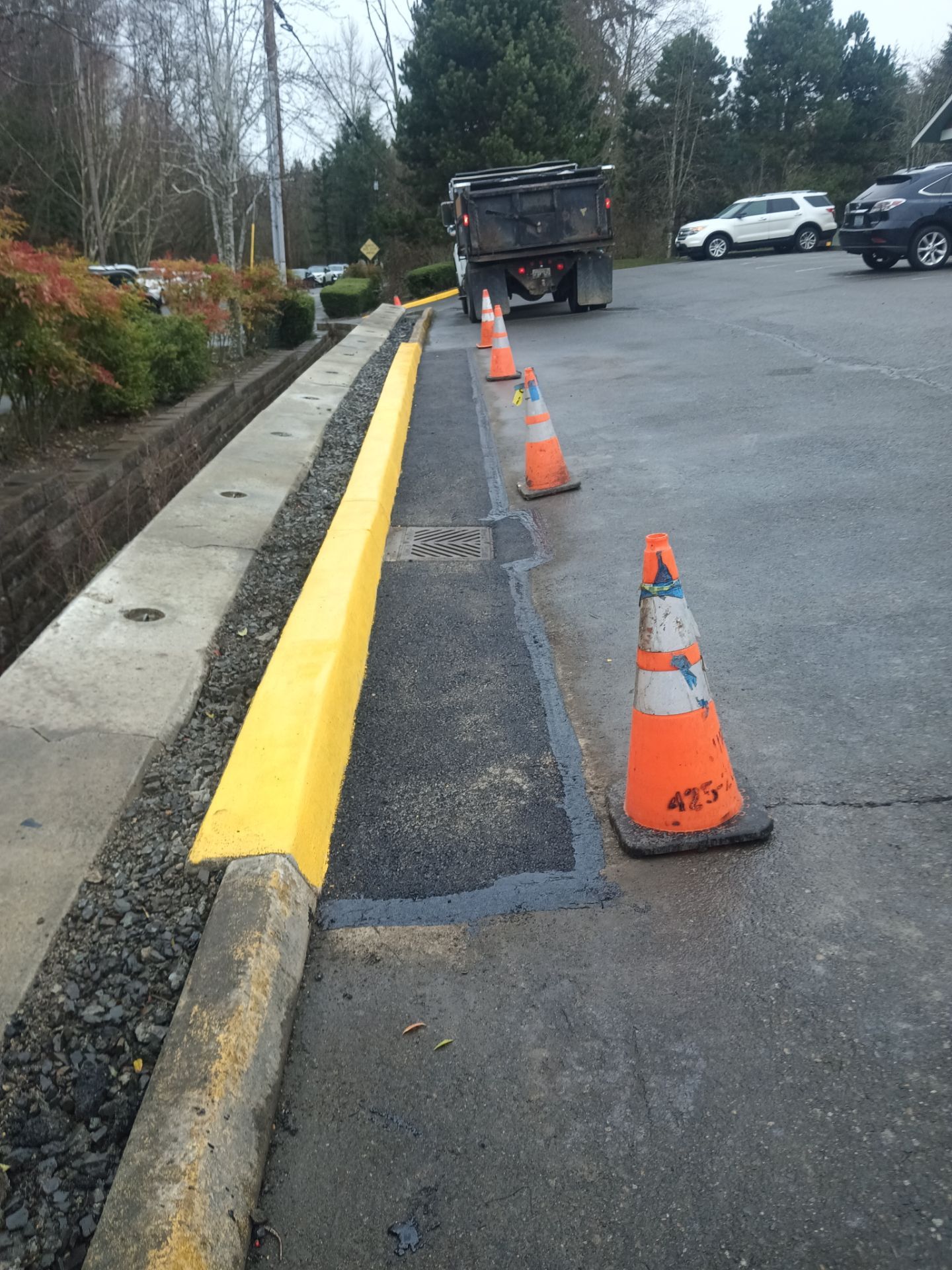 Striping, Asphalt Patch Repair & Concrete Curbing | Edmonds  by Jireh Asphalt & Concrete Inc 