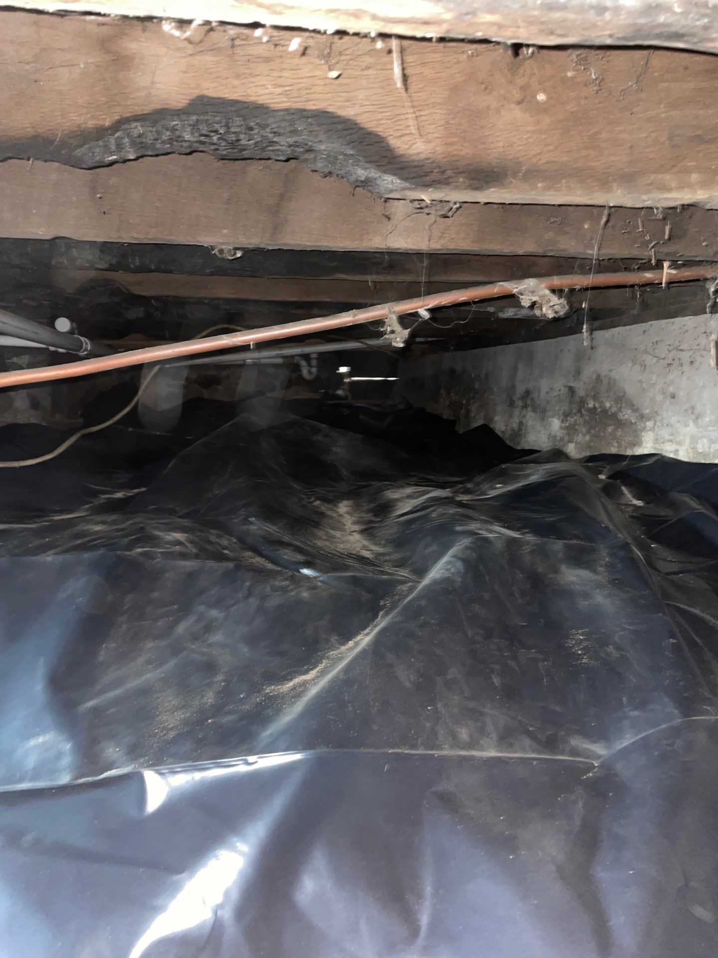Crawl Space Interior/Exterior Waterproofing by Toledo Basement Repair 