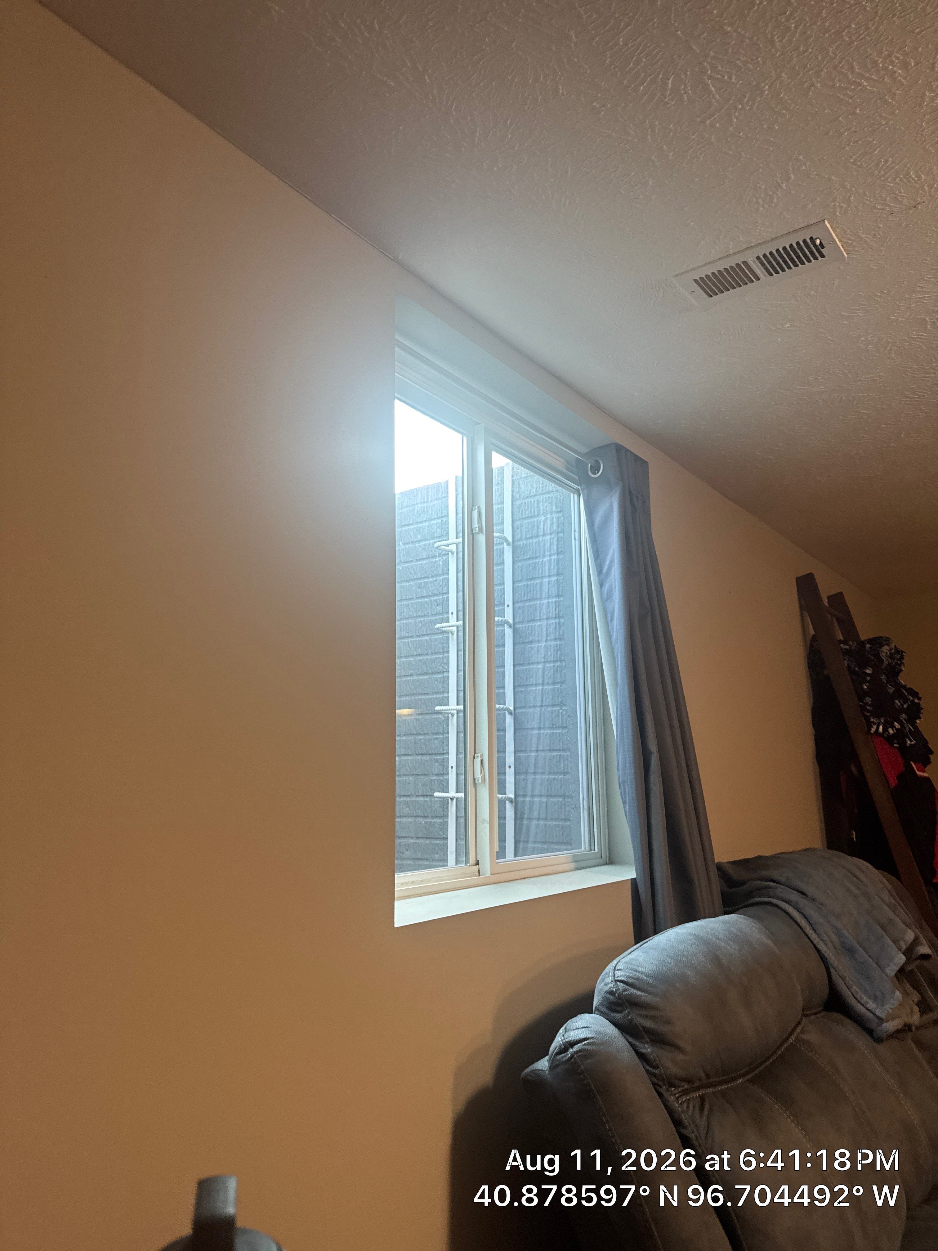 Basement Egress Window and Safety Ladder Installation in Lincoln by CompanyCam Sales Demo