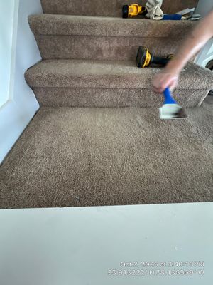 Stair Landing Repair