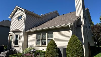Turtle Shell gutter protection installation in Naperville, IL 60564, photograph 16