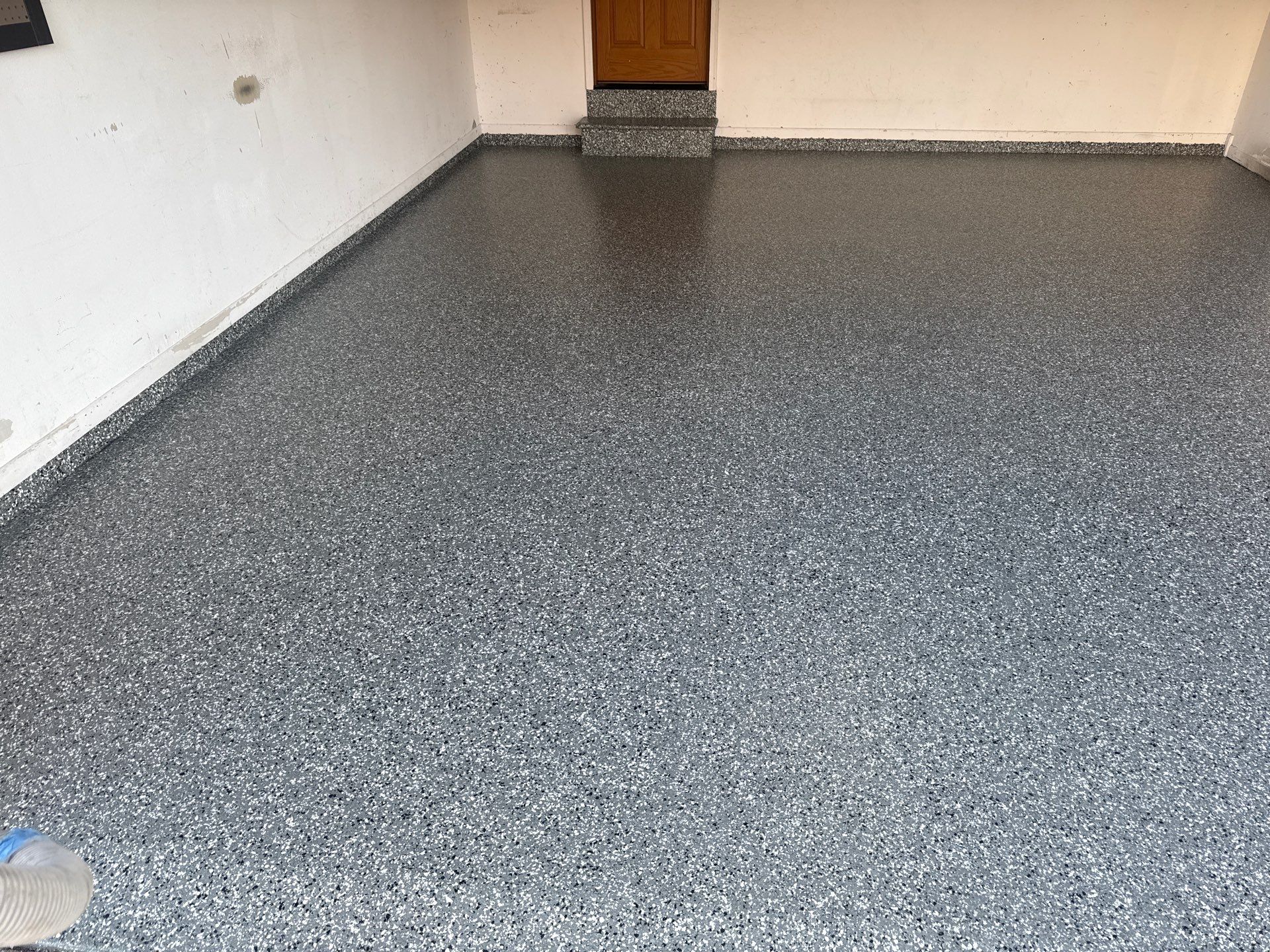 38 Year Old Garage Looking Brand New! by Revival Concrete Coatings, LLC