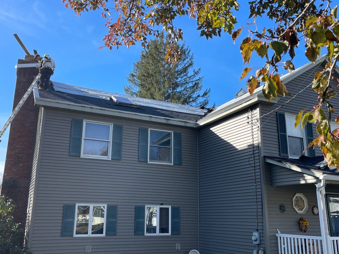 Residential Roofing Installation using GAF Timberline HDZ by Sensible Home Solutions