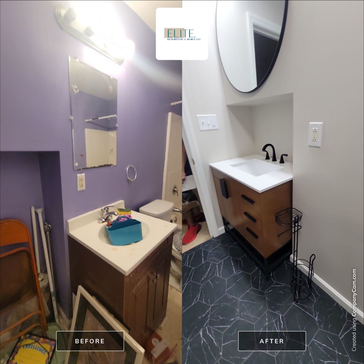 Holly Springs Hallway Bathroom Remodel – A Smart, Stylish Redesign by Elite Remodeling and Design LLC