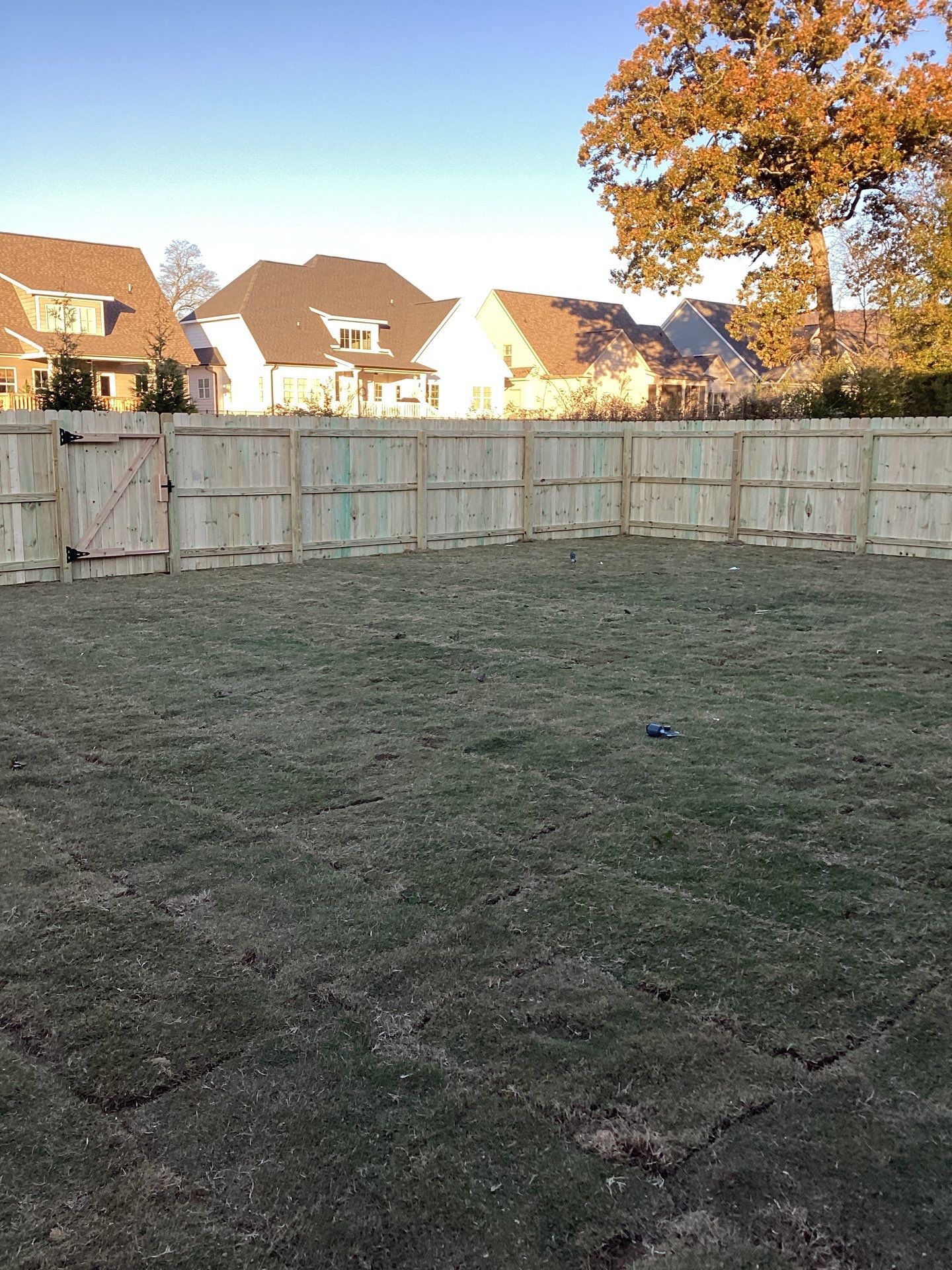 Pine Privacy Fence by River City Fence Inc.