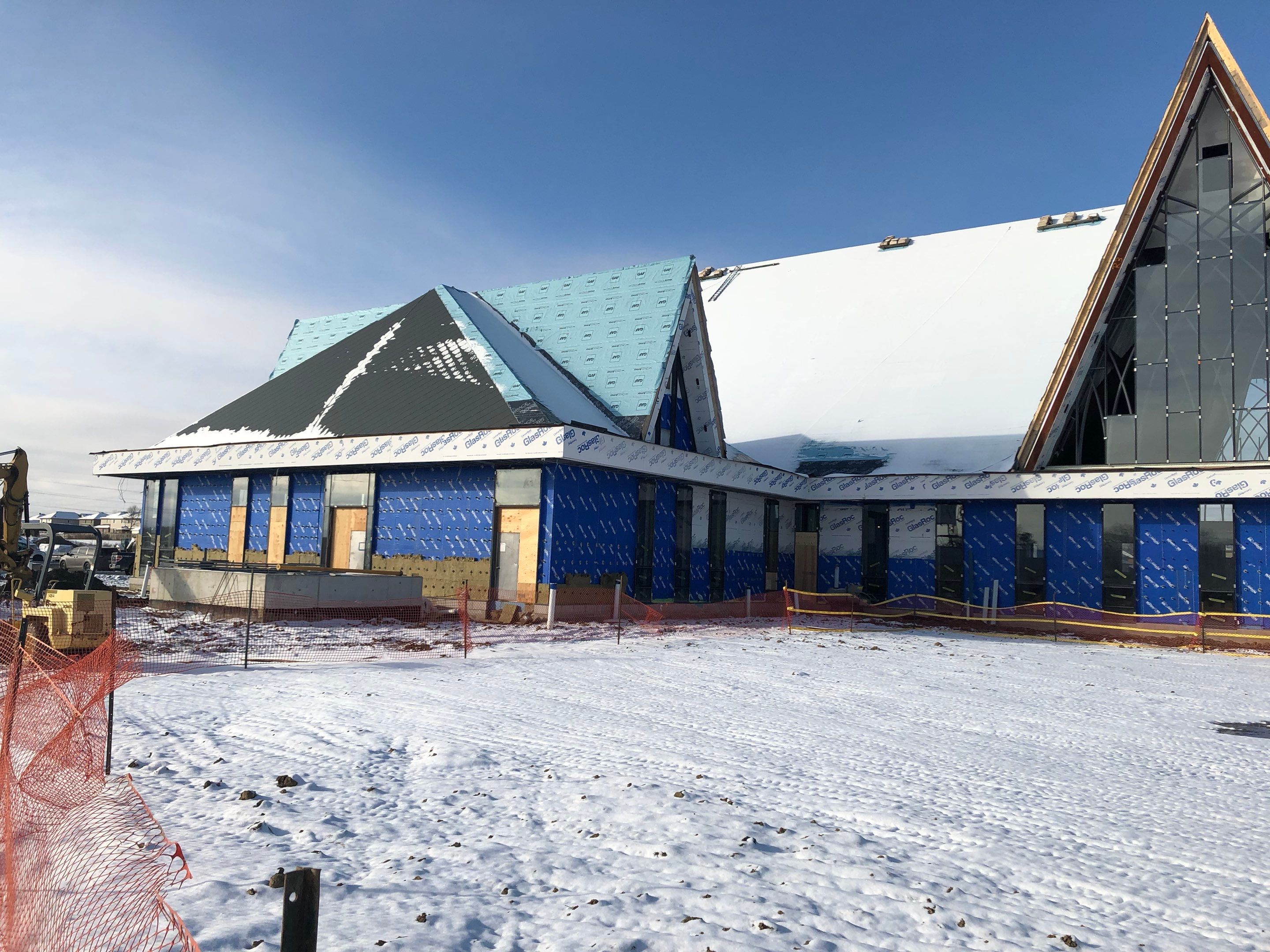 Commercial Roofing Installation using Diamond Tile Metal Shingles , Tpo Flat Roof by Jay Carter Roofing & Sheet Metal