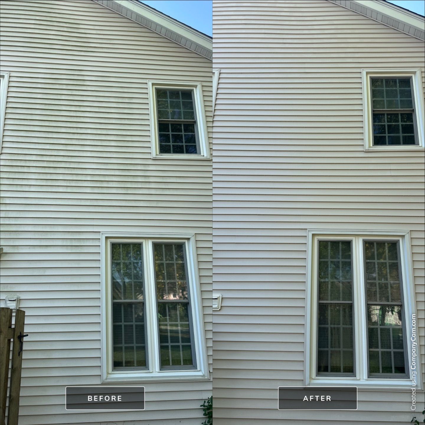 Project in Arlington Heights by Simmons Power & Soft Washing