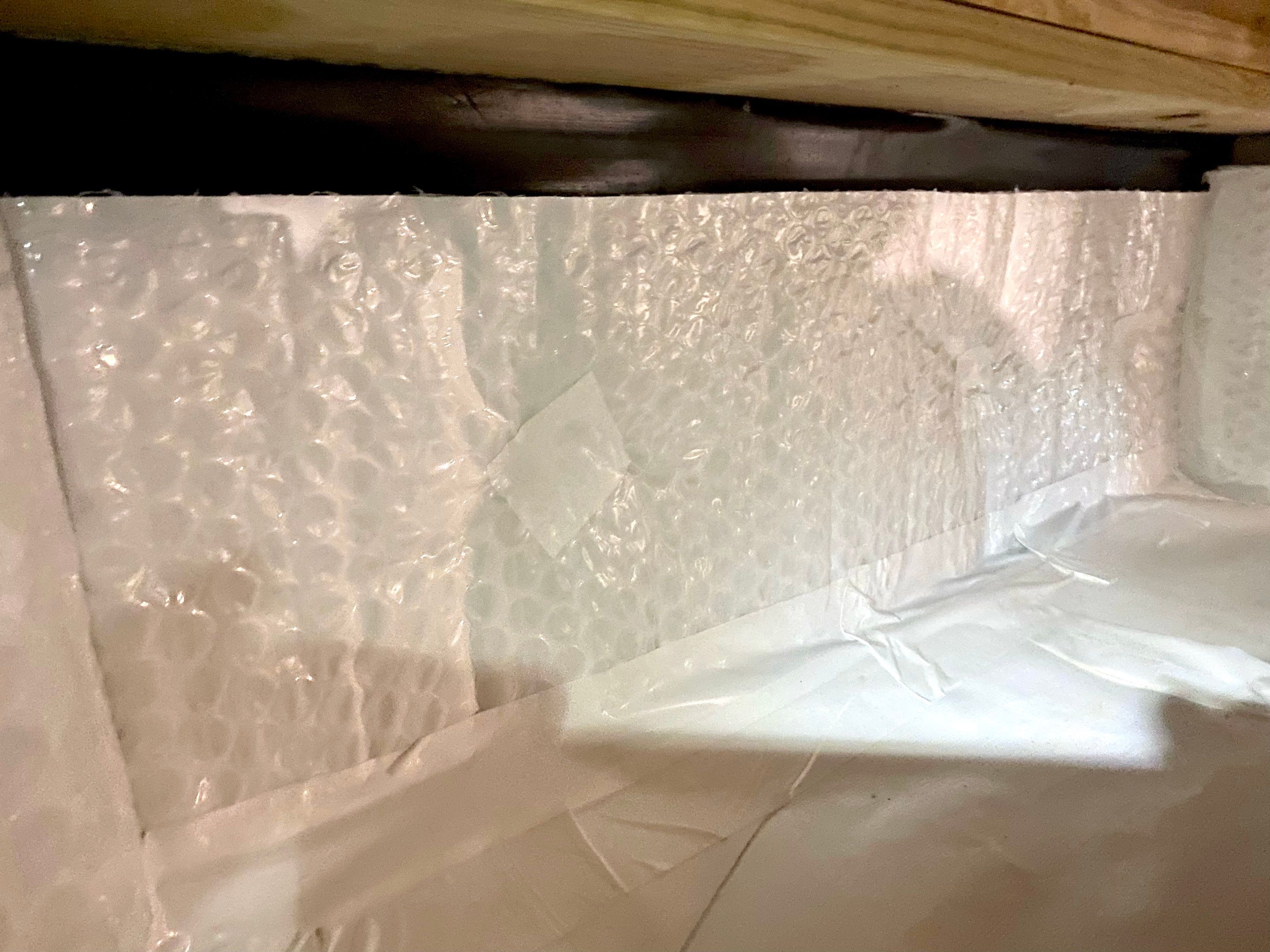 Impact Choice Encapsulation with French Drain, Mold Removal, and Crawlspace Door by Impact Crawlspace