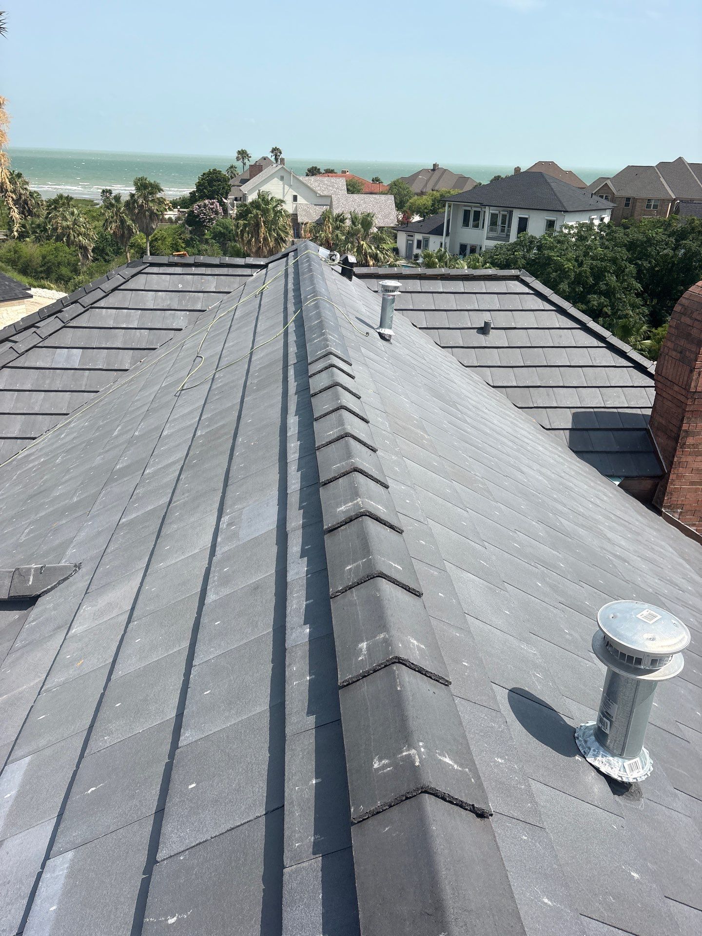 Golf-Proof Tile Roof by Bayfront Roofing and Construction
