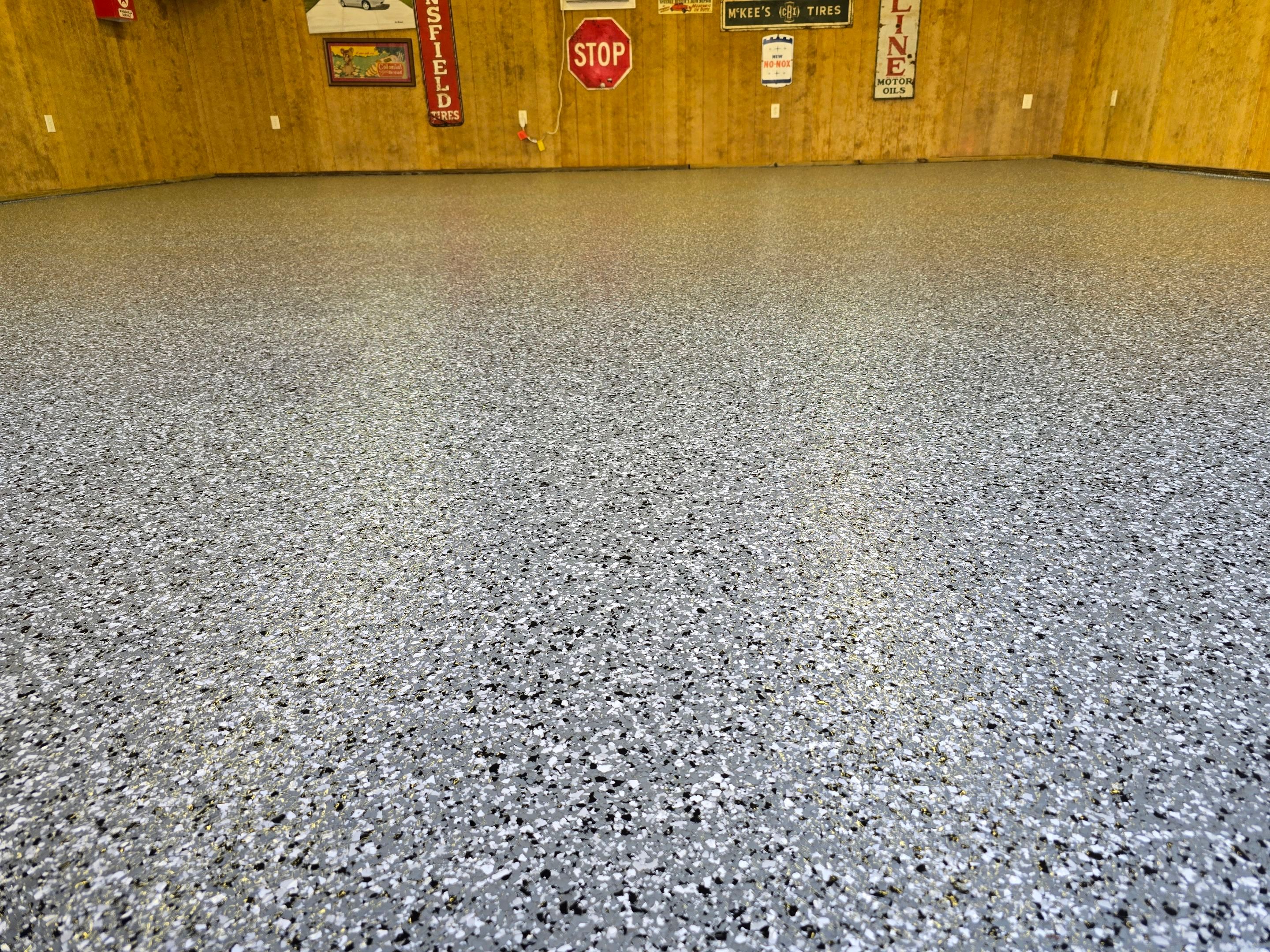 Garage using Wombat by Elite Floor Solutions