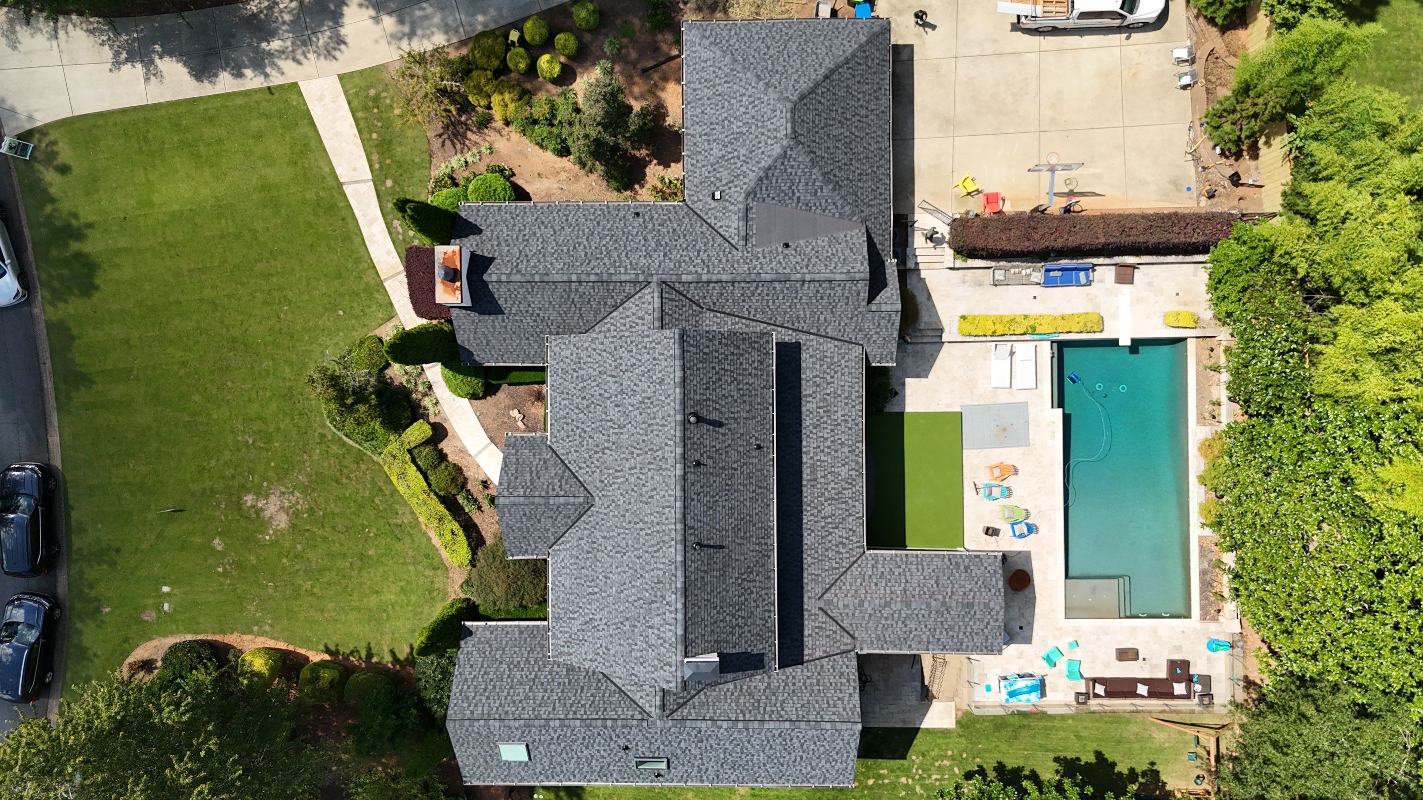 Marietta, GA Roof Replacement CertainTeed Landmark Pro Max Def Moire Black by Reset Roofing