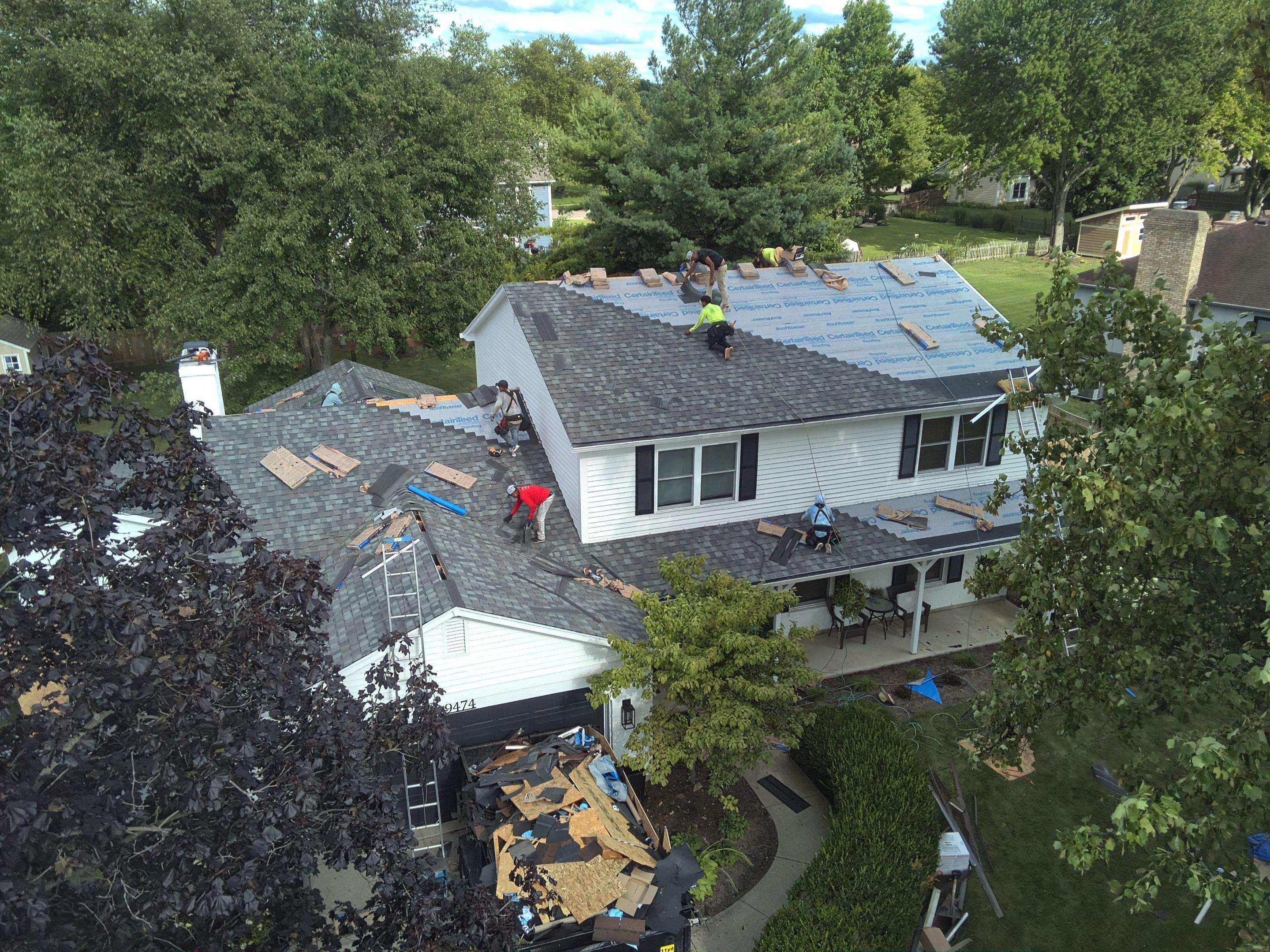 Full Architectural Shingle Roof Replacement for Dayton Home with Skylights by Level Up Roofing and Restoration Services LLC