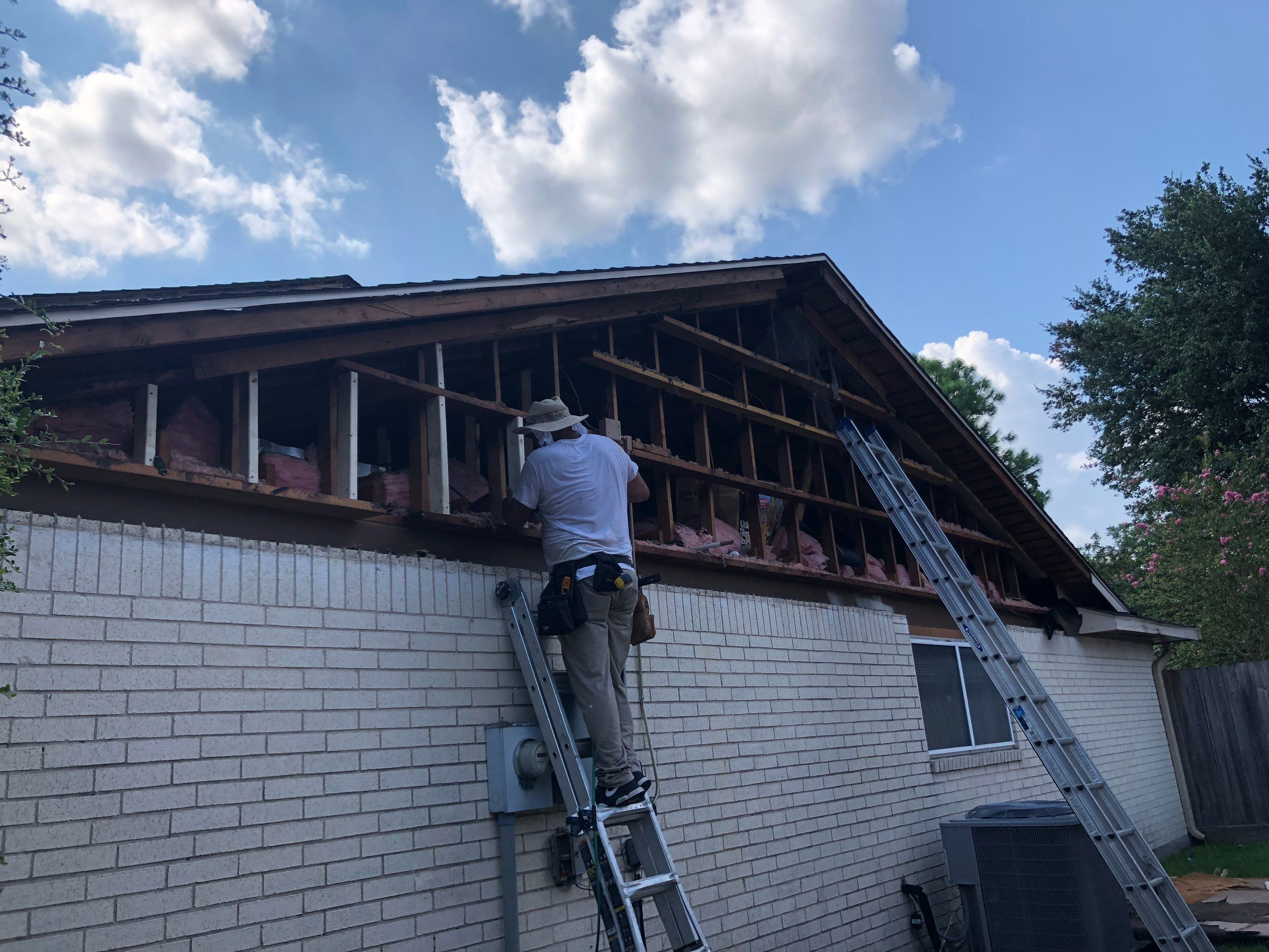 Siding Installation using Fiber Cement James Hardie by V General Contractors 