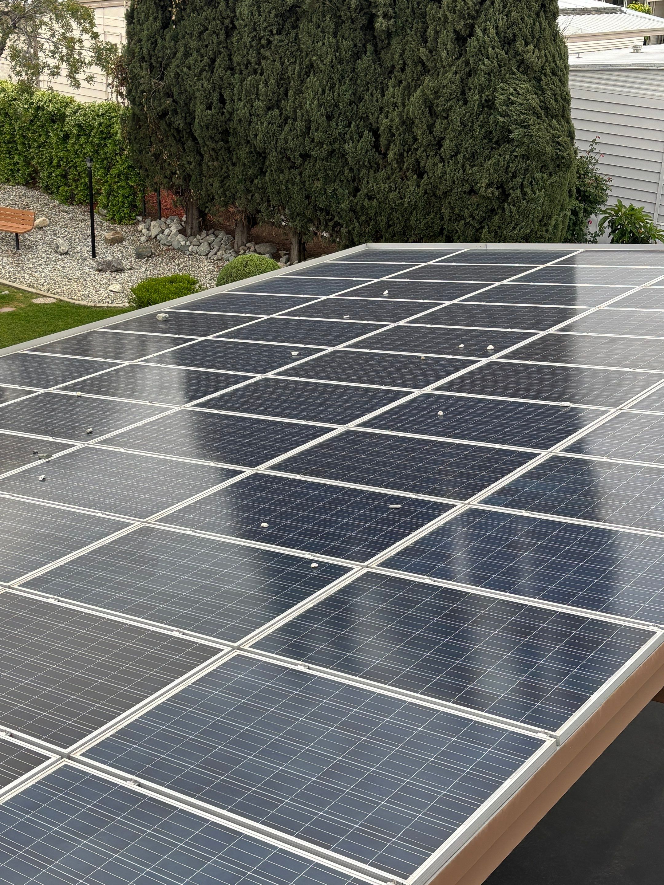 Commercial Solar Cleaning in Rowland Heights for Mobile Home Park by Palm Coast Solar Cleaning