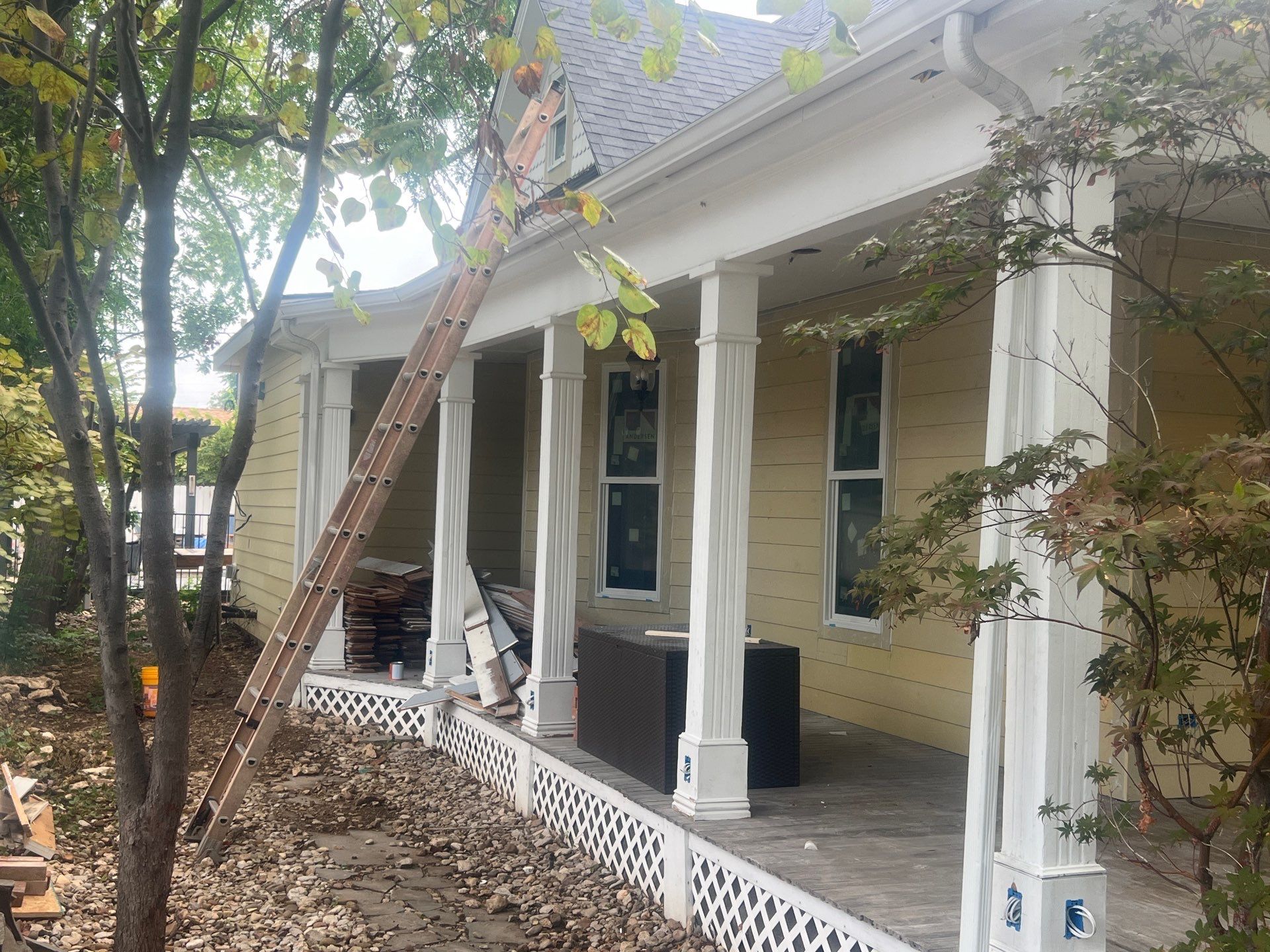 Exterior painting & Deck staining in Frisco by Nomad Painting