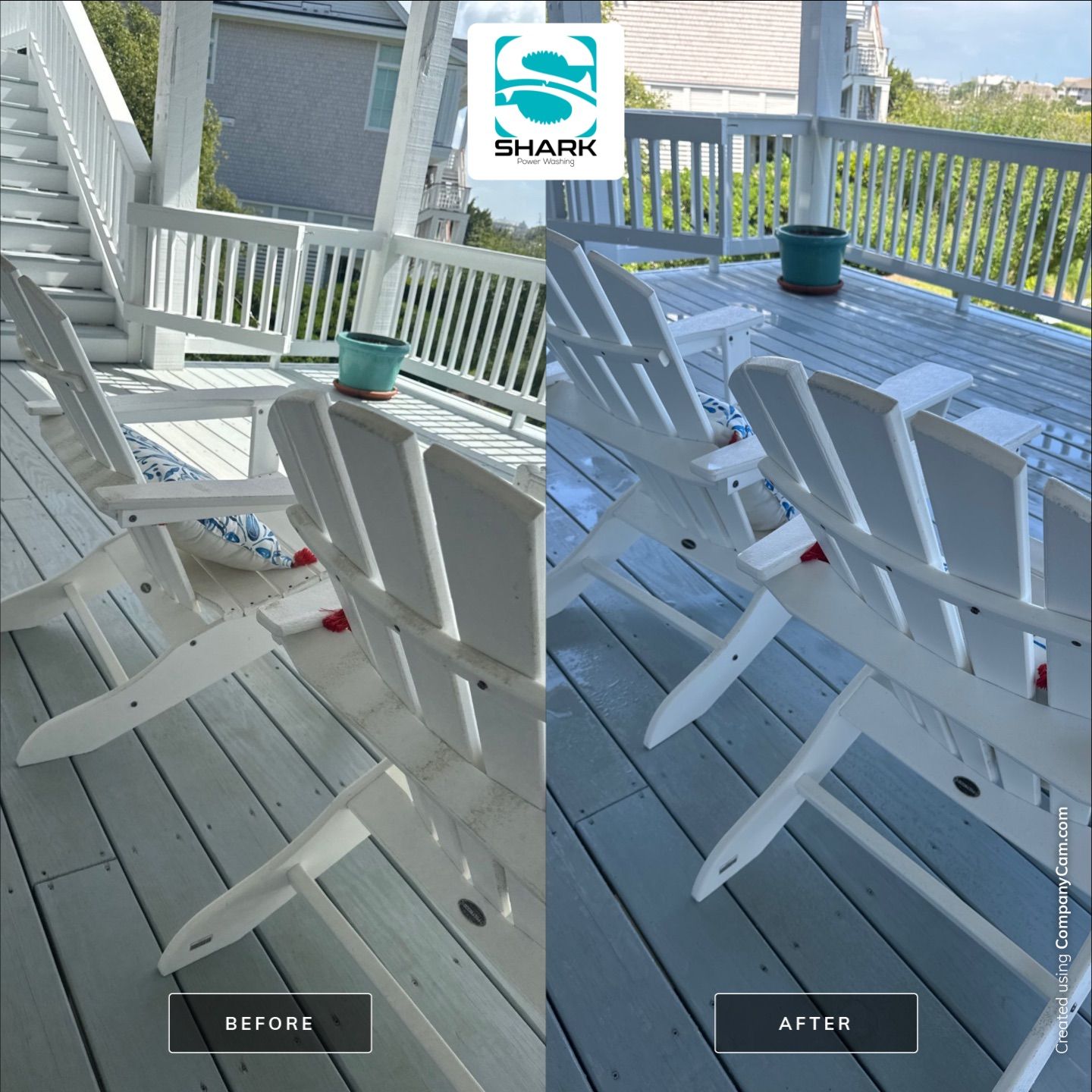 House Washing in Wilmington by Shark Power Washing