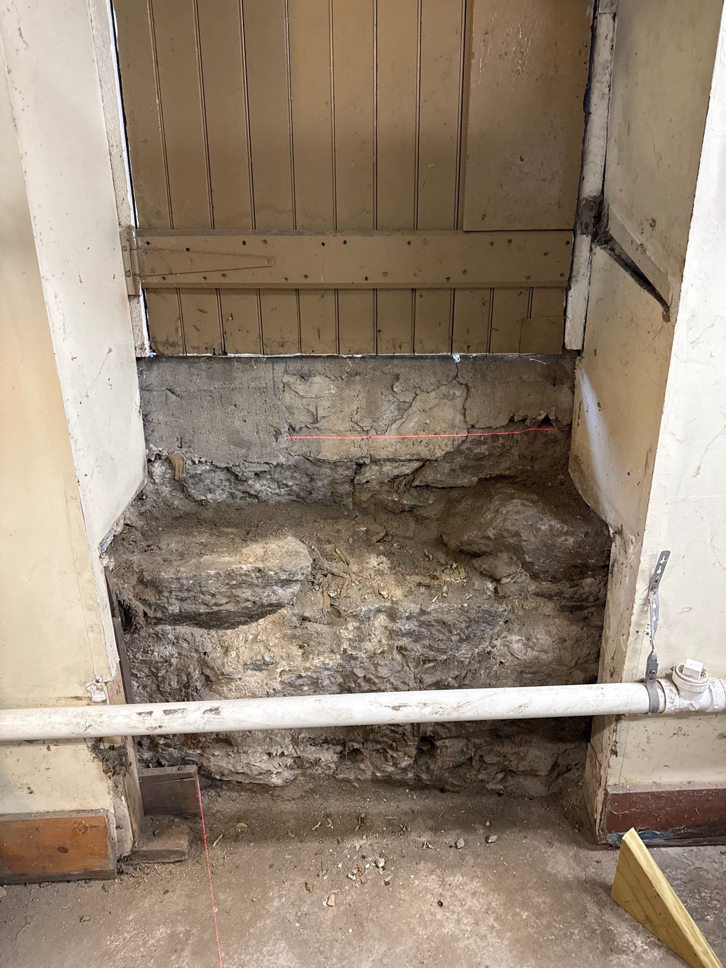 basement steps in jamaica plain by CabralCarpentry & Painting LLC