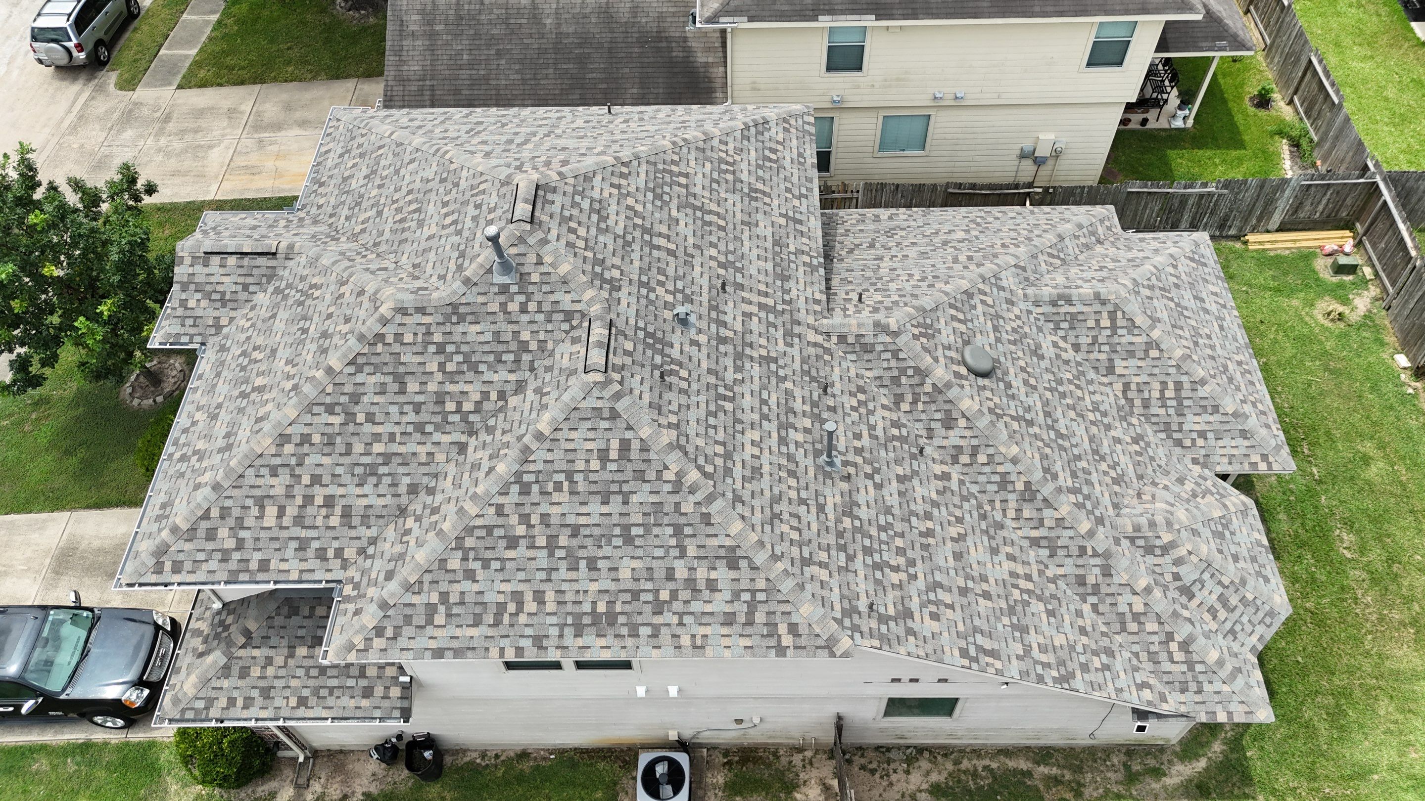 Residential Roofing Installation using IKO Dynasty by Core Four Roofing