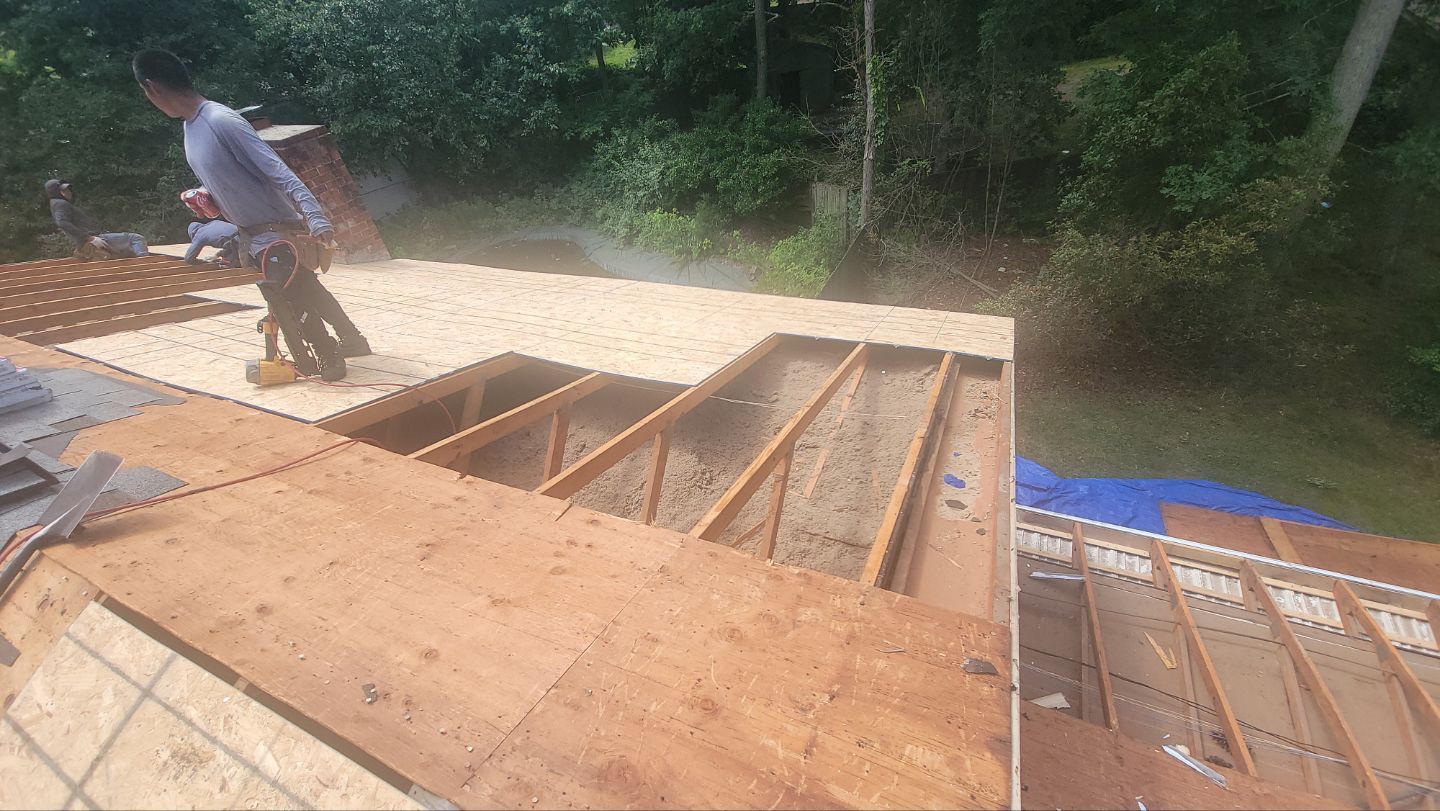 Roof Installation using GAF Timberline HDZ by ExteriorPros
