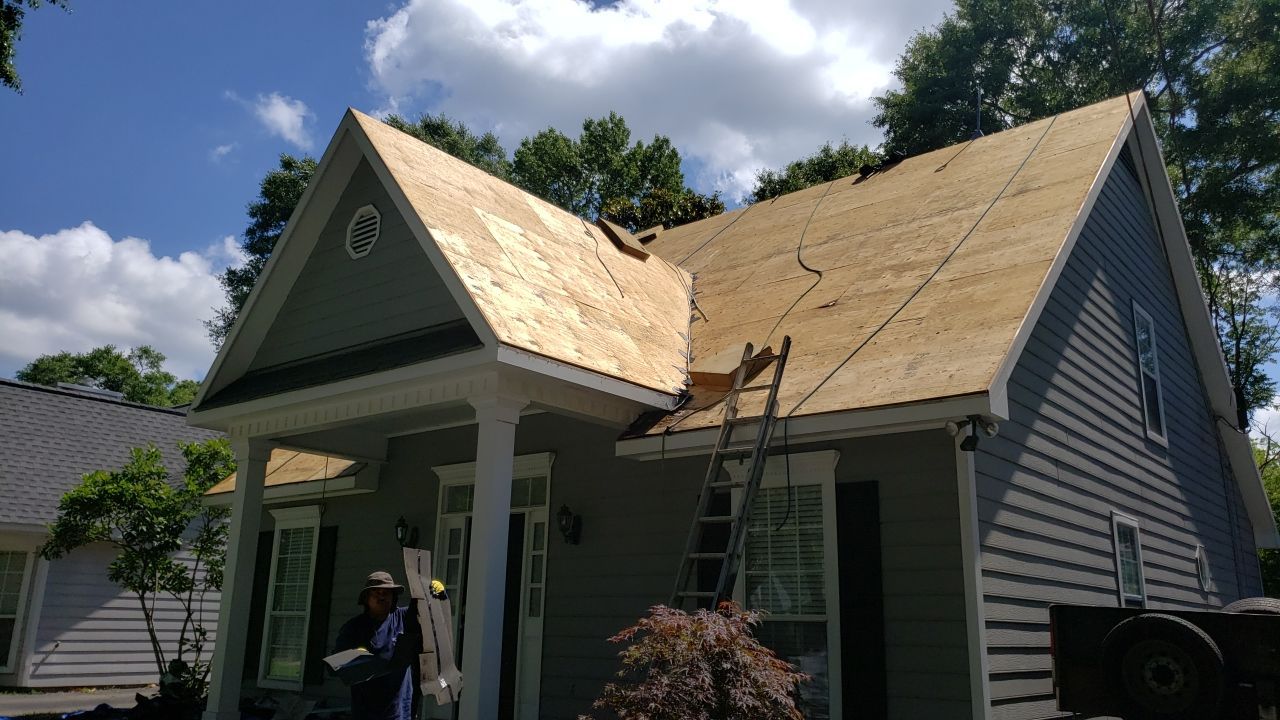 Residential Roofing Installation using Roof Replacement by American Roofing & Construction LLC