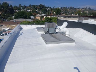 Commercial Silicone Coating Project in LA
